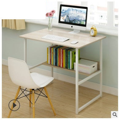 Solid Wood Computer & Writing Desk | Home Office Simple Table — Multiple Sizes & Finishes