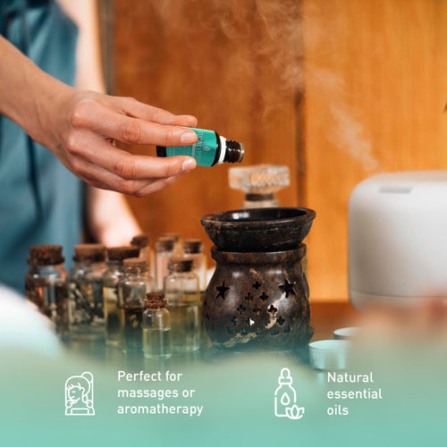 Aromatherapie Ätherische Öle Set | Lavendel, Eukalyptus & Weihrauch (3er-Pack)