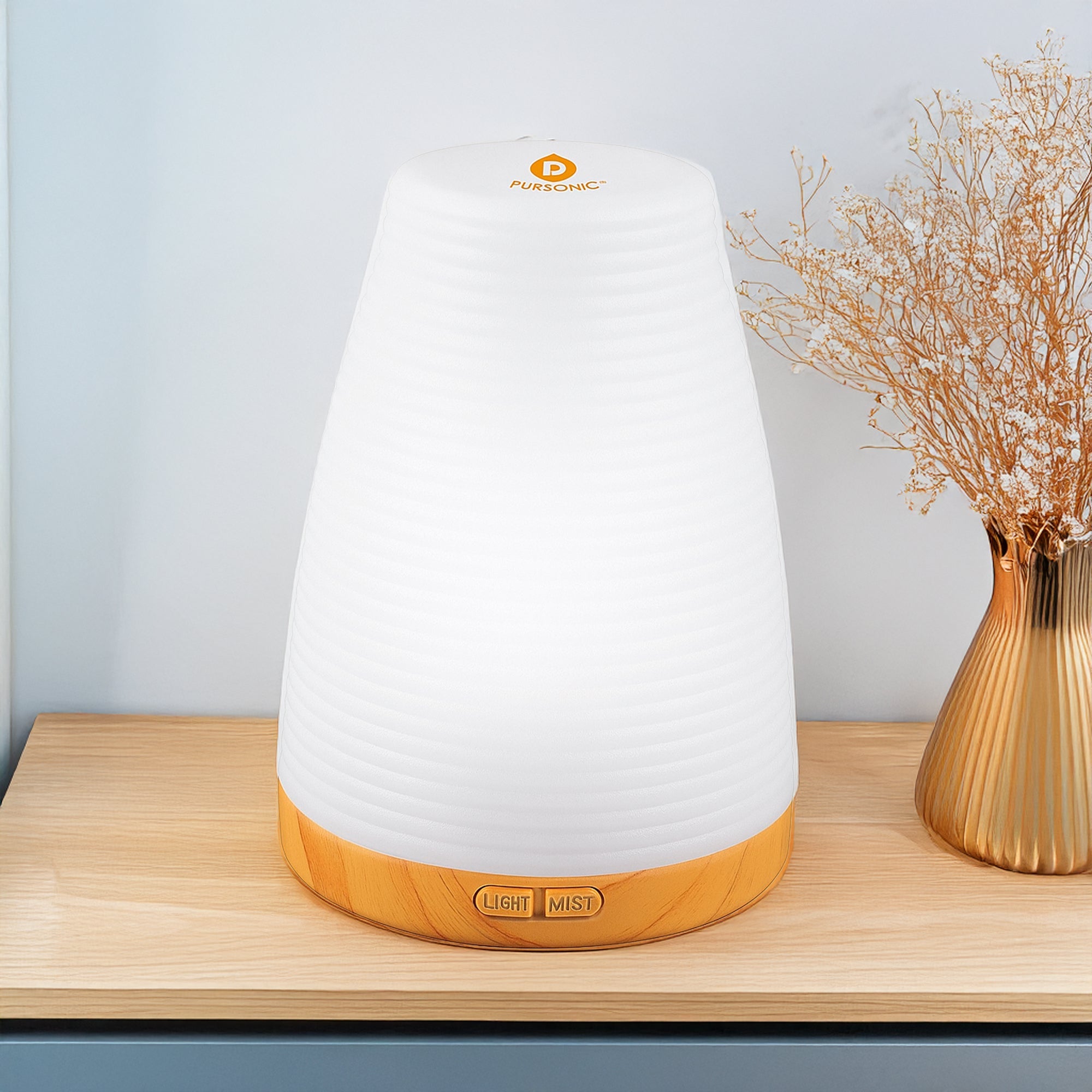 2-in-1 USB Aromatherapy Diffuser & Humidifier | Color-Changing LED Mood Light