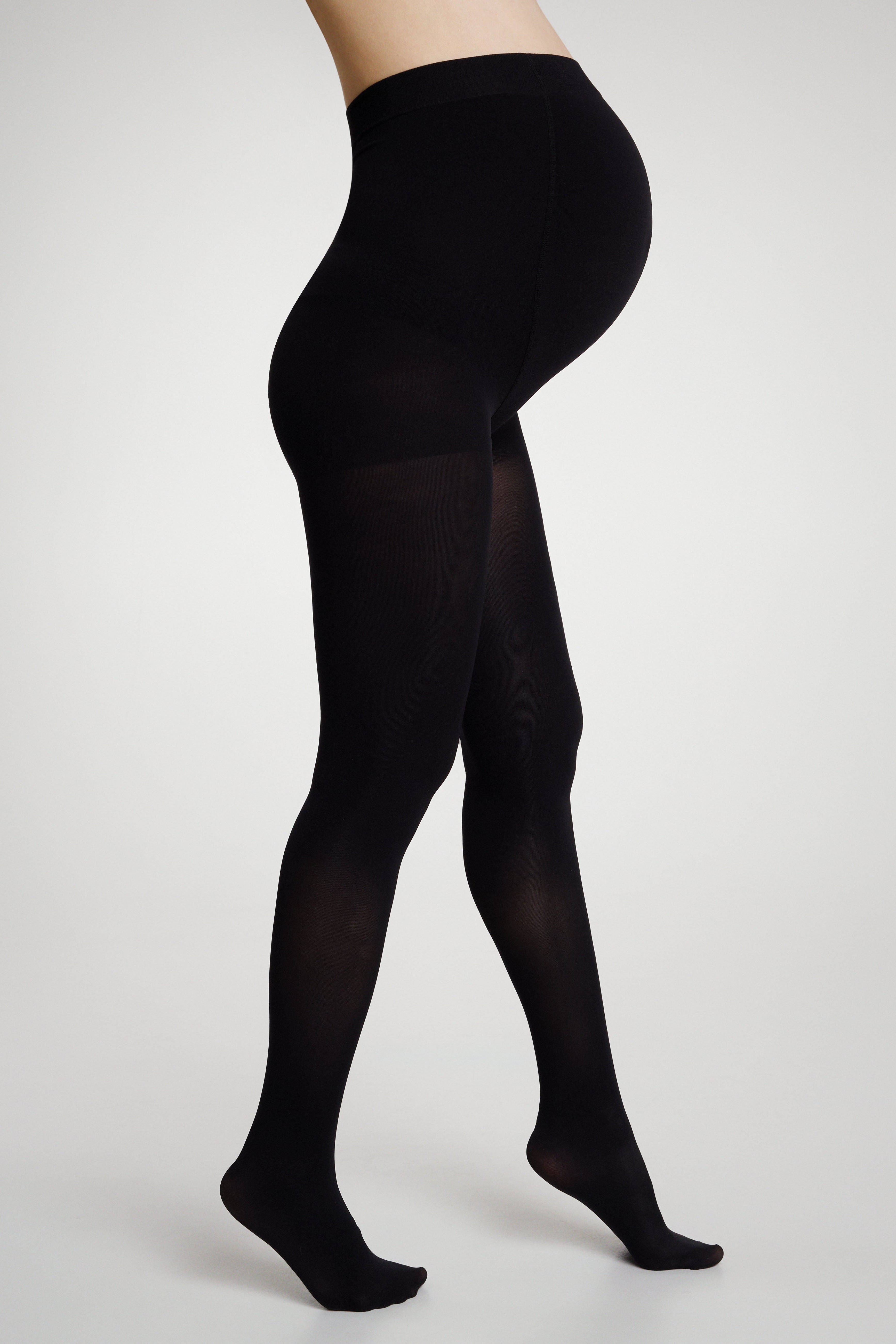 AMORE Maternity Strumpfhose – 60 Den Matte Mikrofaser Umstandsstrumpfhose