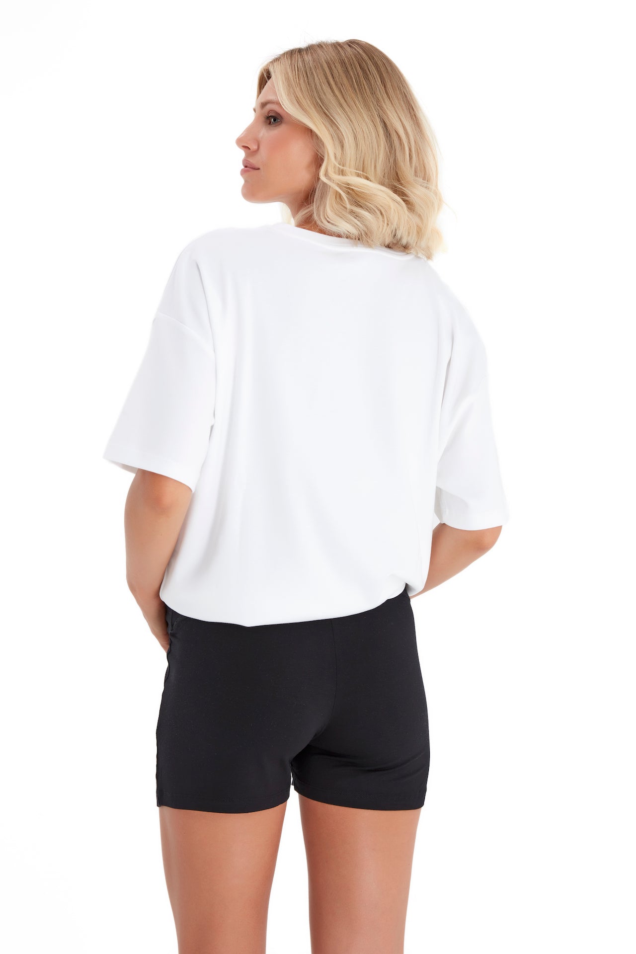 Maternity Foldover Shorts – Silky Soft Viscose Bump & Recovery Shorts
