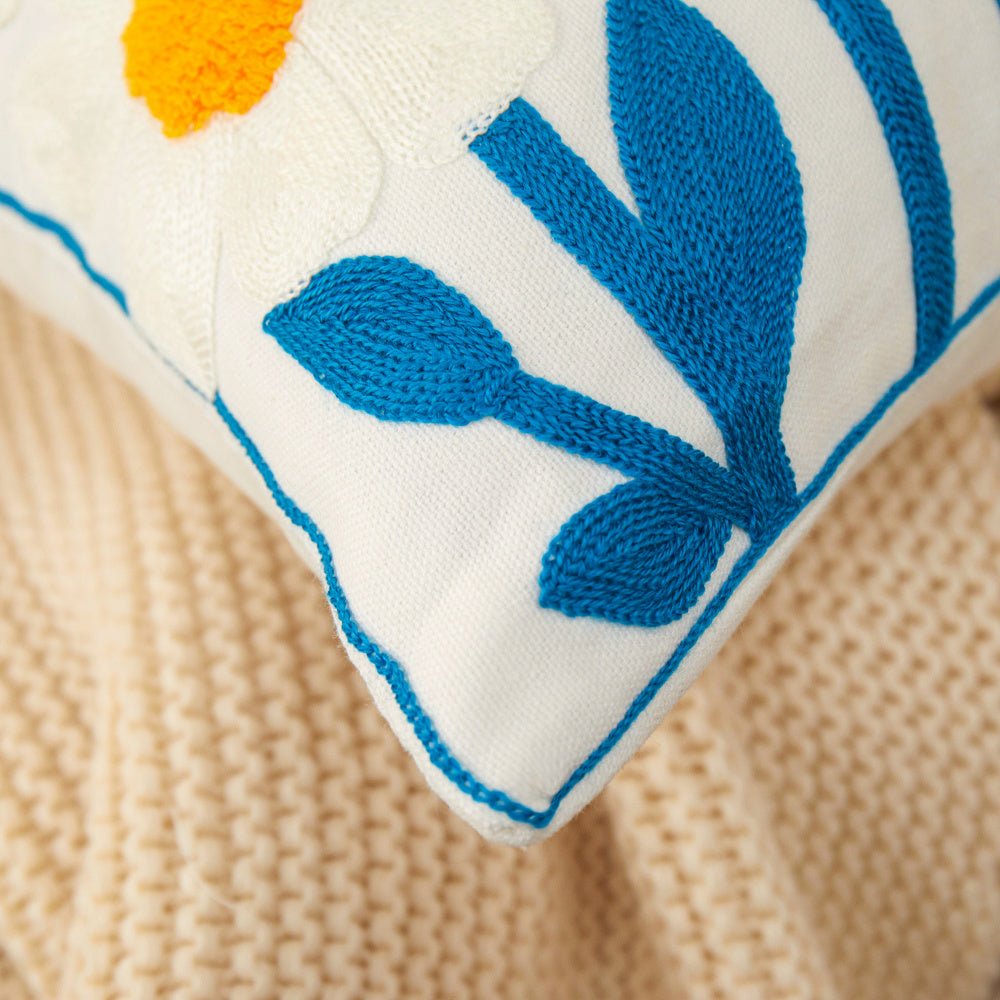 Vibrant Pattern Throw Pillow with Insert – 18”x18” Bold Accent Pillow