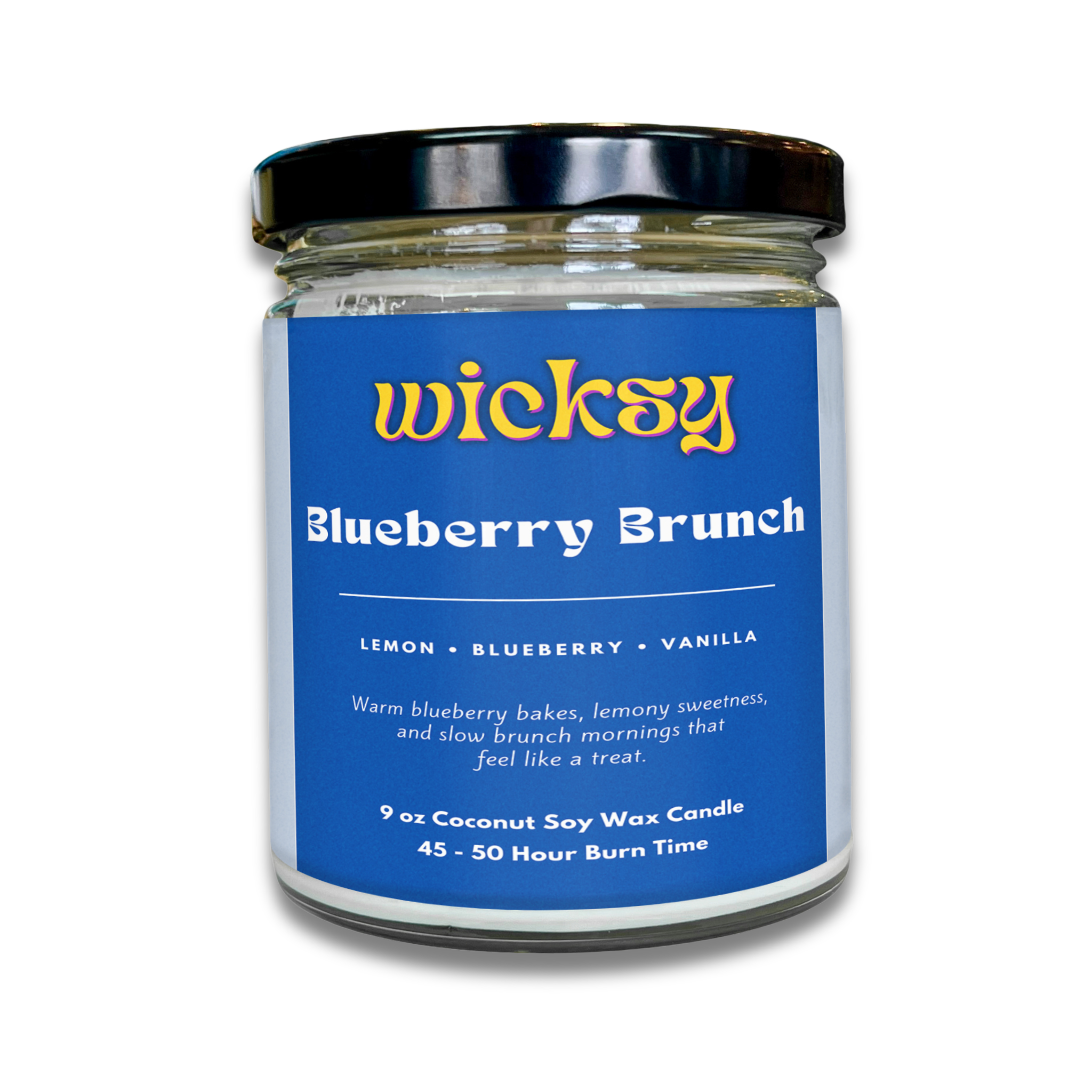 Wicksy 9oz Single Wick Candle | Spotify Playlist + Wildflower Seed Kit Included