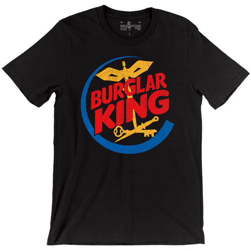 Burglar King - Schurken-T-Shirt