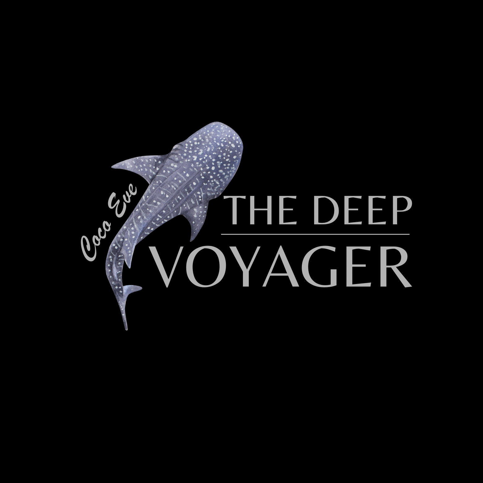 Deep Voyager Recycled Black Swim or Sports Top & Bottom