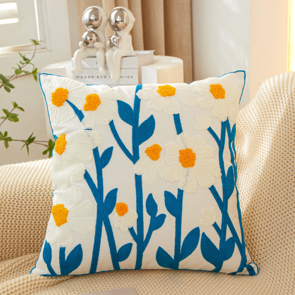 Vibrant Pattern Throw Pillow with Insert – 18”x18” Bold Accent Pillow
