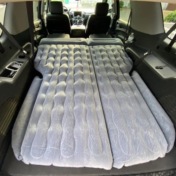 Umbrauto SUV Air Mattress 1.0 — Inflatable Car Camping Bed, Gray