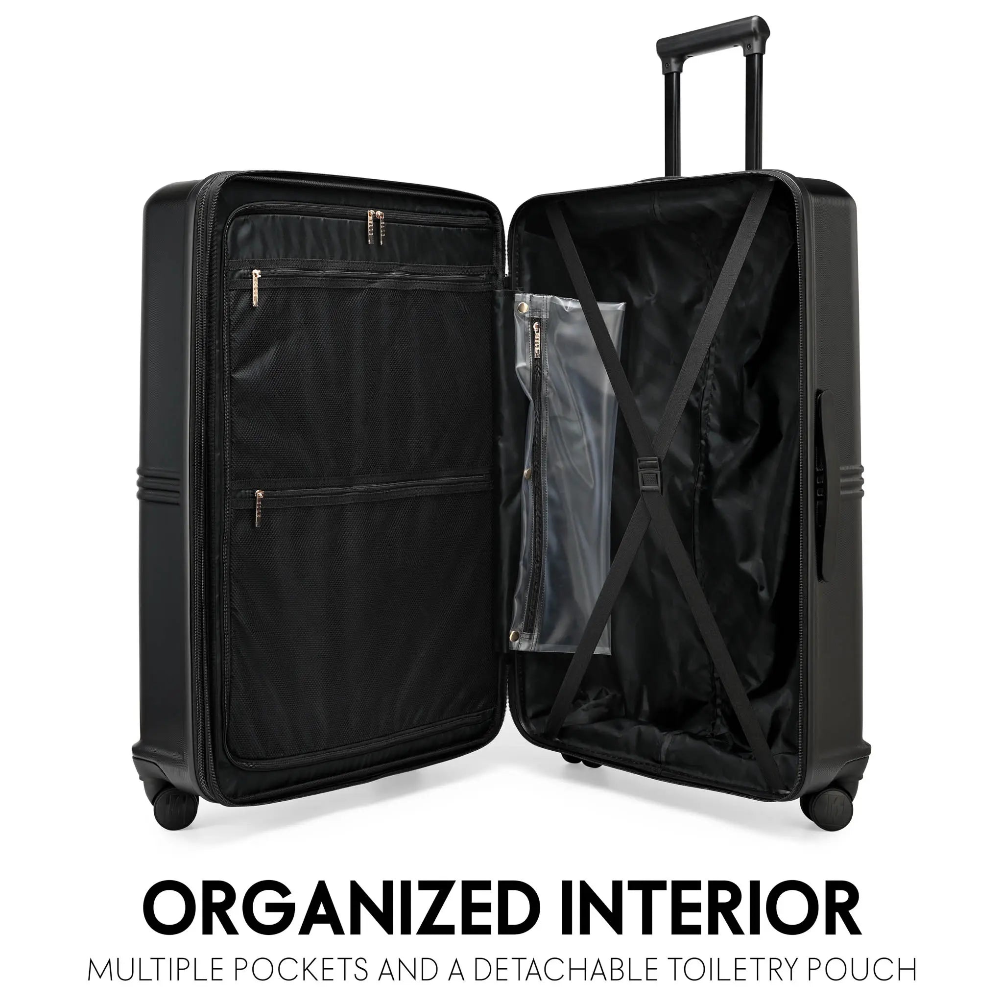 ELLE Expedition 3-Piece Polycarbonate Luggage Set