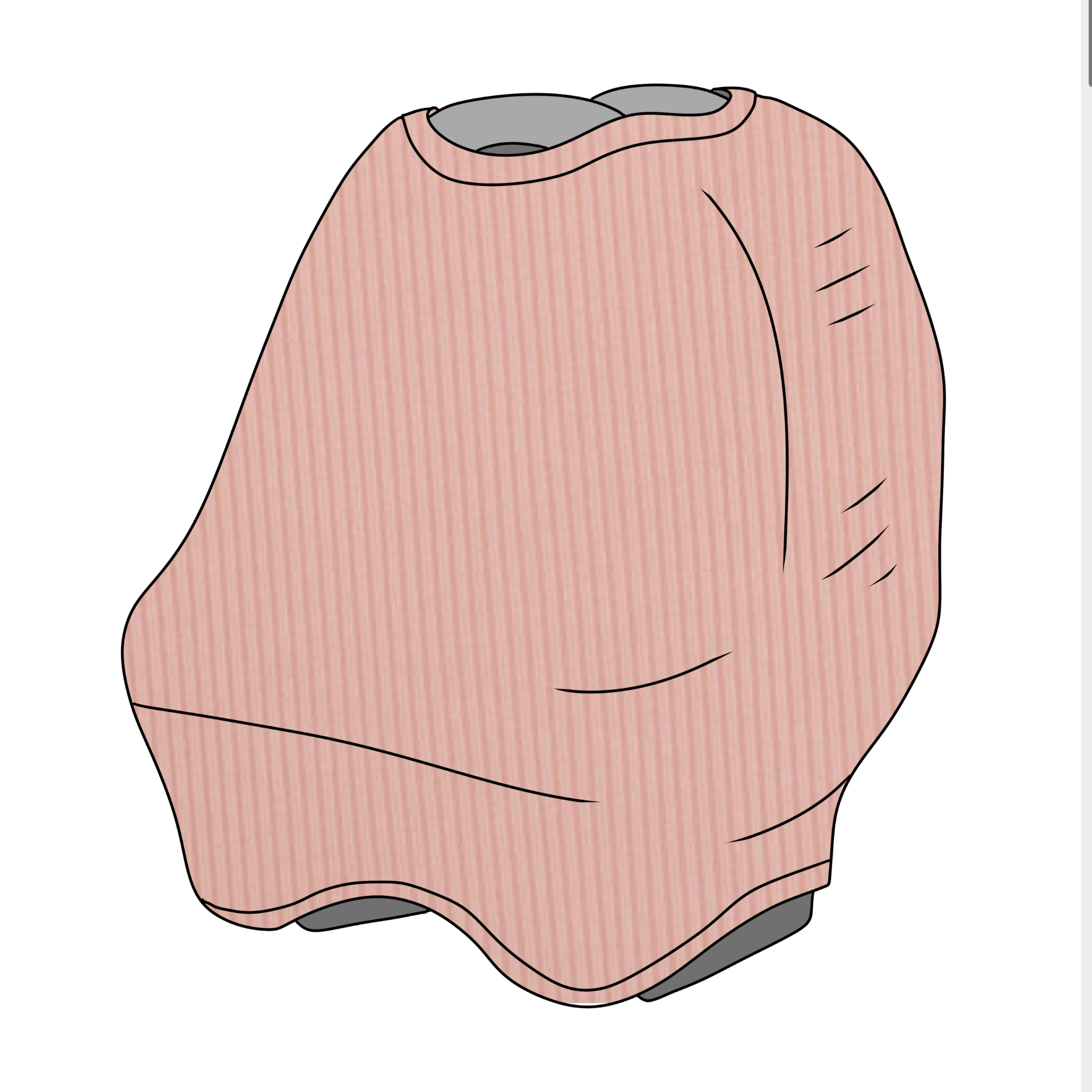 Peony All-in-1 Cover | Car Seat Canopy, Nursing Cover, Cart Protector & Scarf