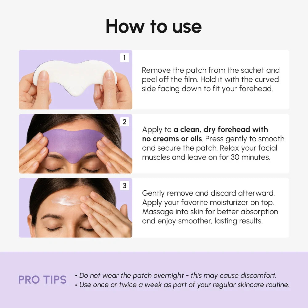Marée® Forehead Wrinkle Patches
