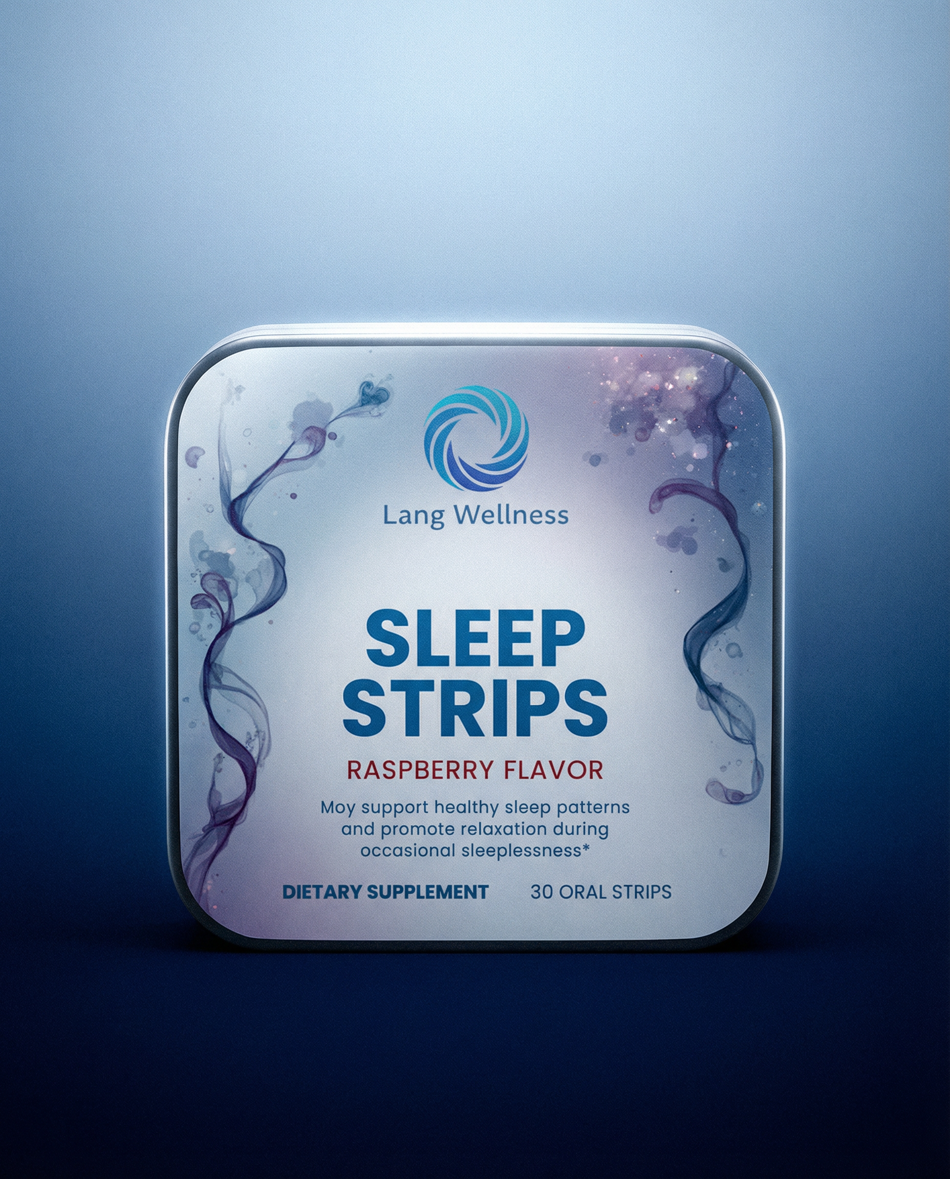 Sleep Support Oral Strips – Melatonin & Herbal Blend | 30 Strips