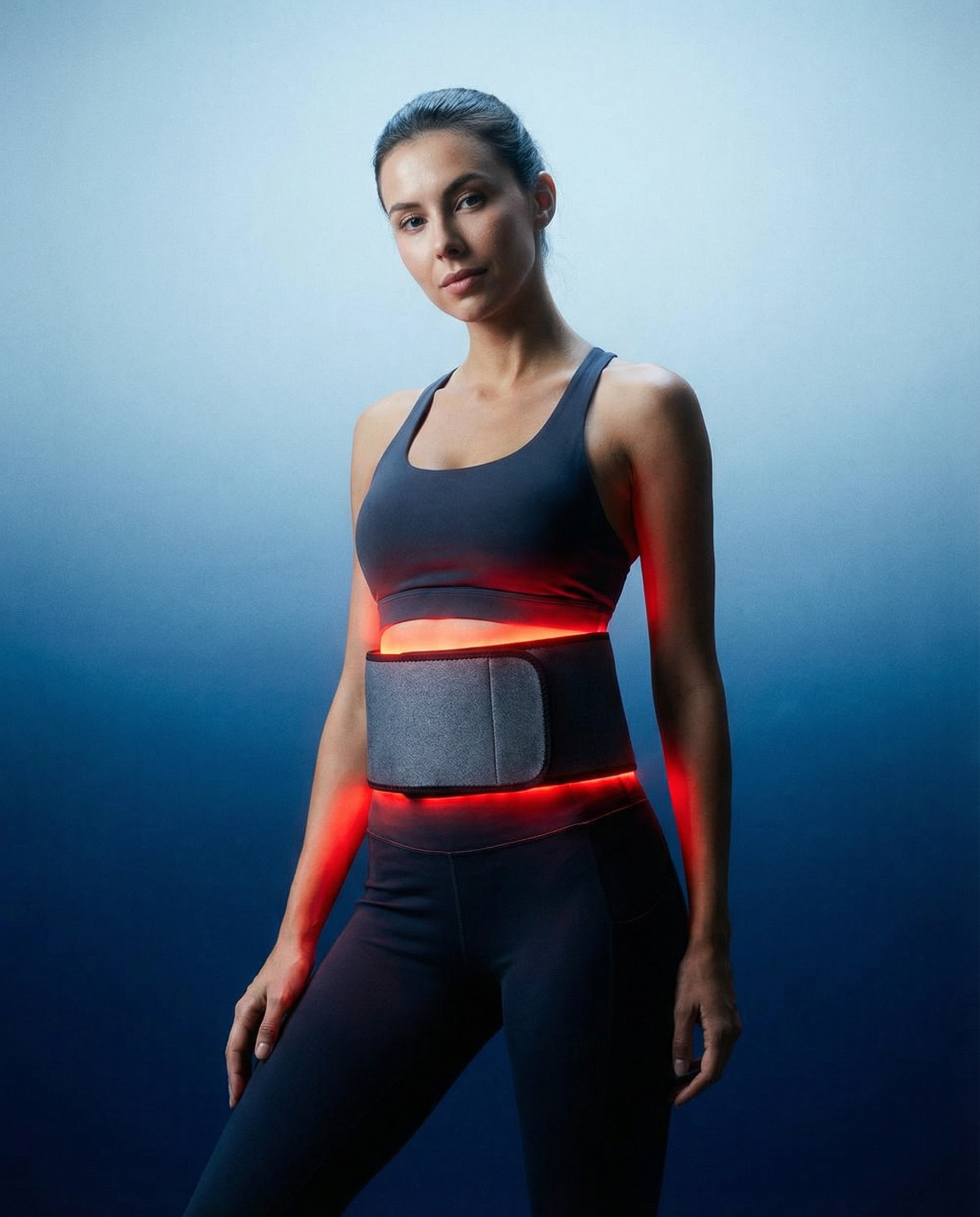 Red Light Therapy Belt – Dual-Wave Infrared Heat Wrap for Back & Shoulder Pain Relief