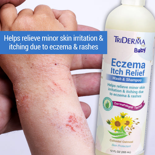 Baby Ekzem juckreizlinderndes Waschgel & Shampoo