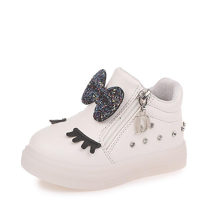 STEVVEX Kids' Light-Up Sneakers | Breathable Mesh, Easy-On Closure
