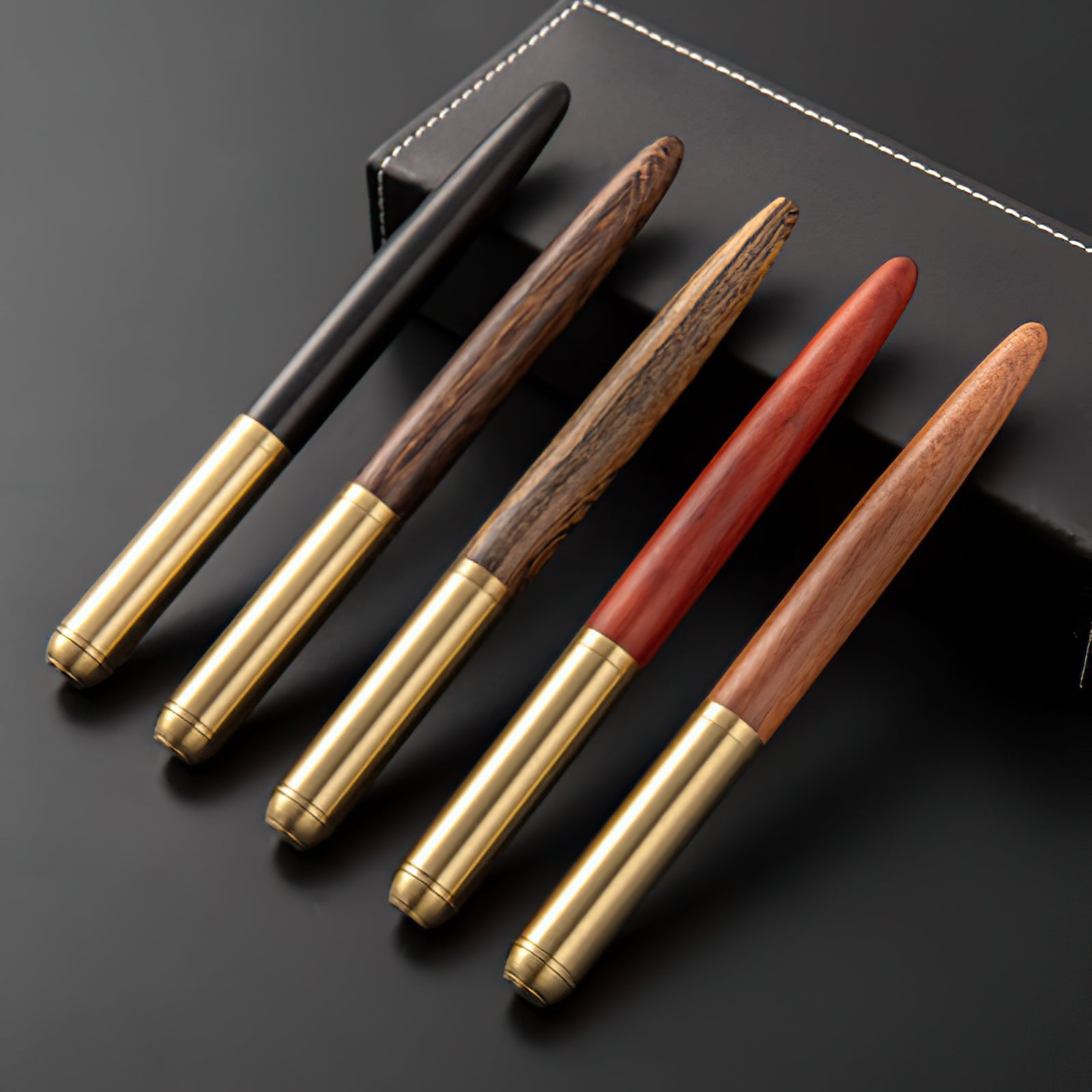 The Hemmingway | Handmade Wood & Brass Fountain Pen | WoodFountainPens