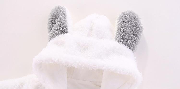 Baby-Fleece-Strampler mit umklappbaren Fäustel- und Bootie-Bündchen — Unisex, Ganzjährig | 0–2 Jahre