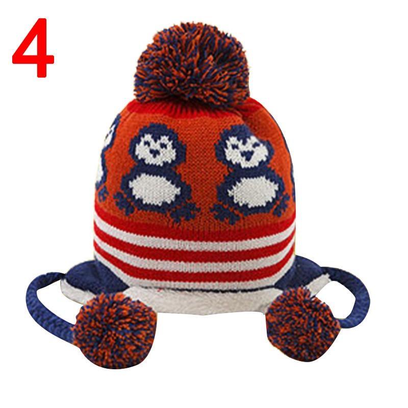 Baby & Toddler Winter Beanie with Ear Flaps — 100% Cotton, Fleece-Lined | Cold Weather