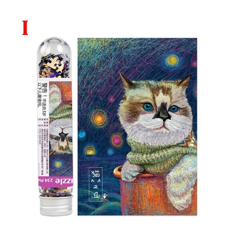 Vape device with a cat design on a colorful background