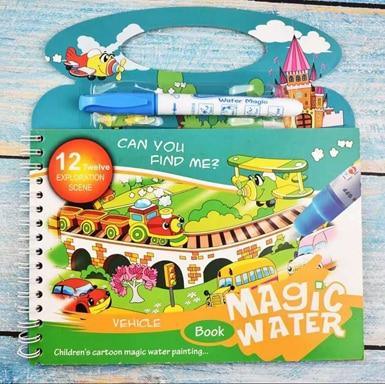 Reusable Magic Water Drawing Board for Kids – Montessori Coloring & Doodle Toy