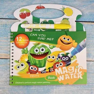 Reusable Magic Water Drawing Board for Kids – Montessori Coloring & Doodle Toy