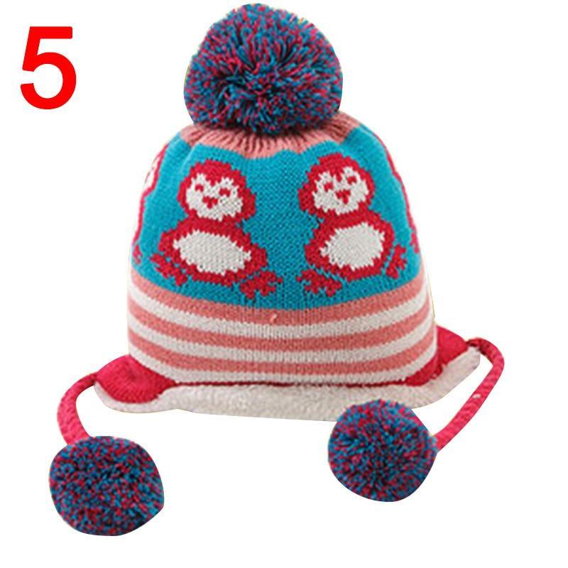 Baby & Toddler Winter Beanie with Ear Flaps — 100% Cotton, Fleece-Lined | Cold Weather