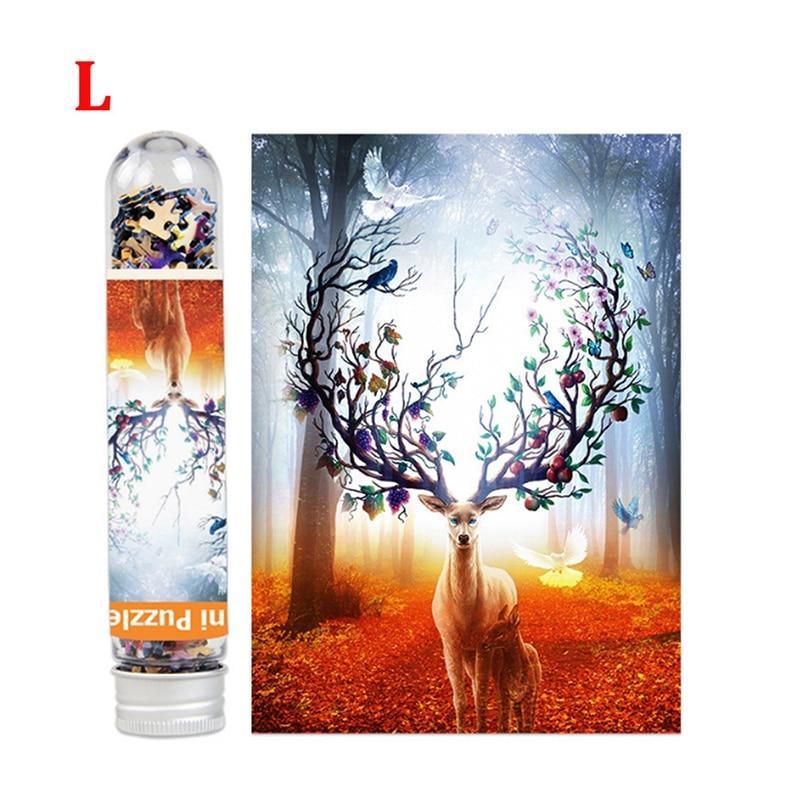 Vape device with artistic deer design on a white background