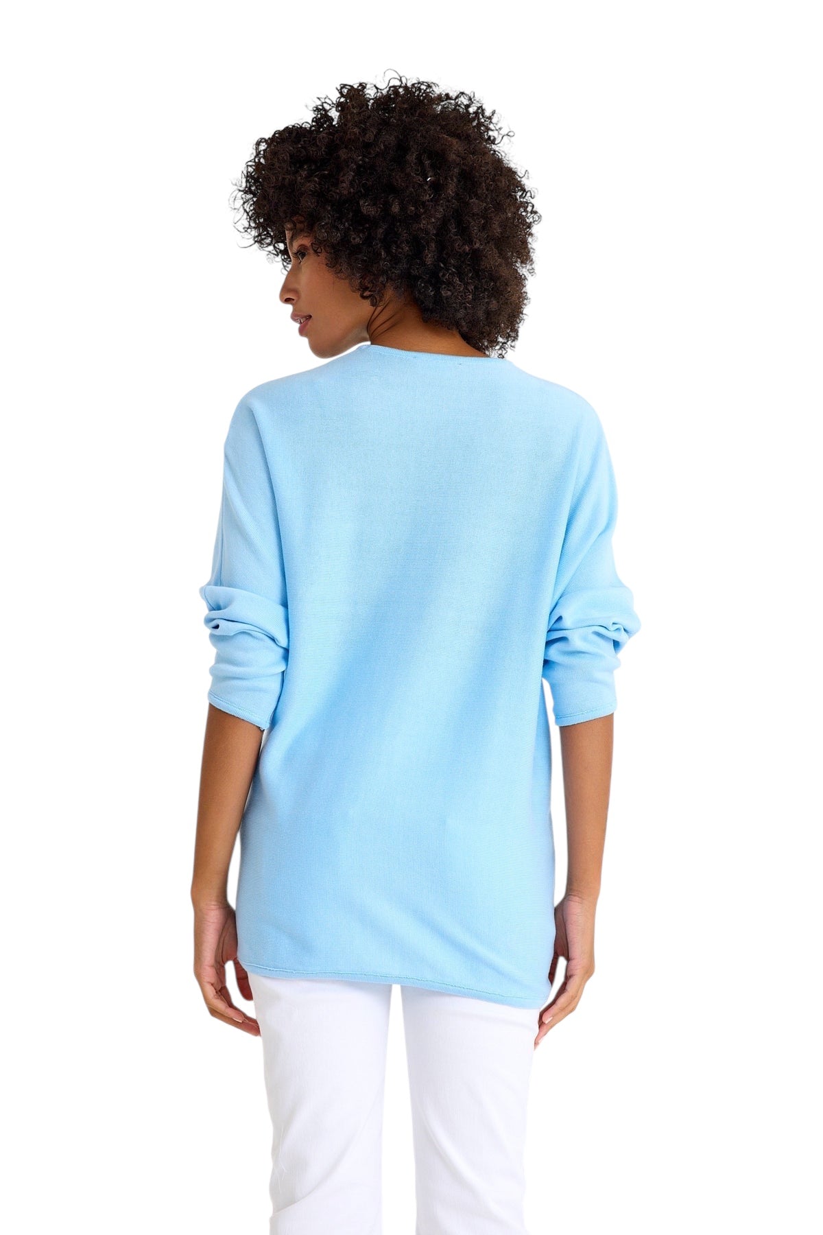 Maternity & Nursing Crossover Knit Top – 100% Cotton