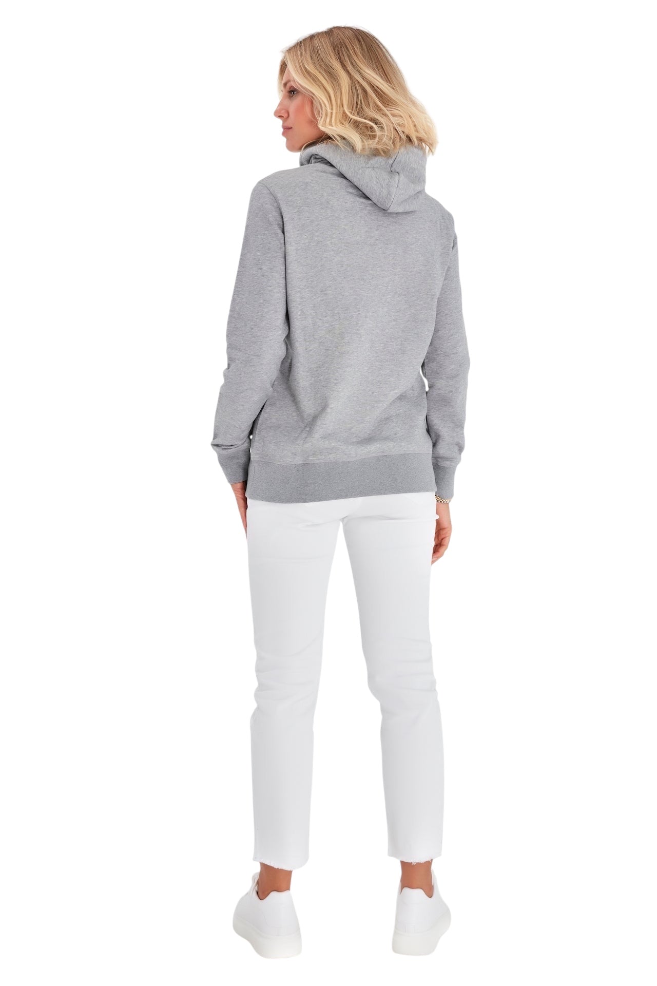 Schwangerschafts- & Still-Hoodie – Baumwoll-Sweatshirt mit doppeltem Reißverschluss für Schwangerschaft und Stillzeit