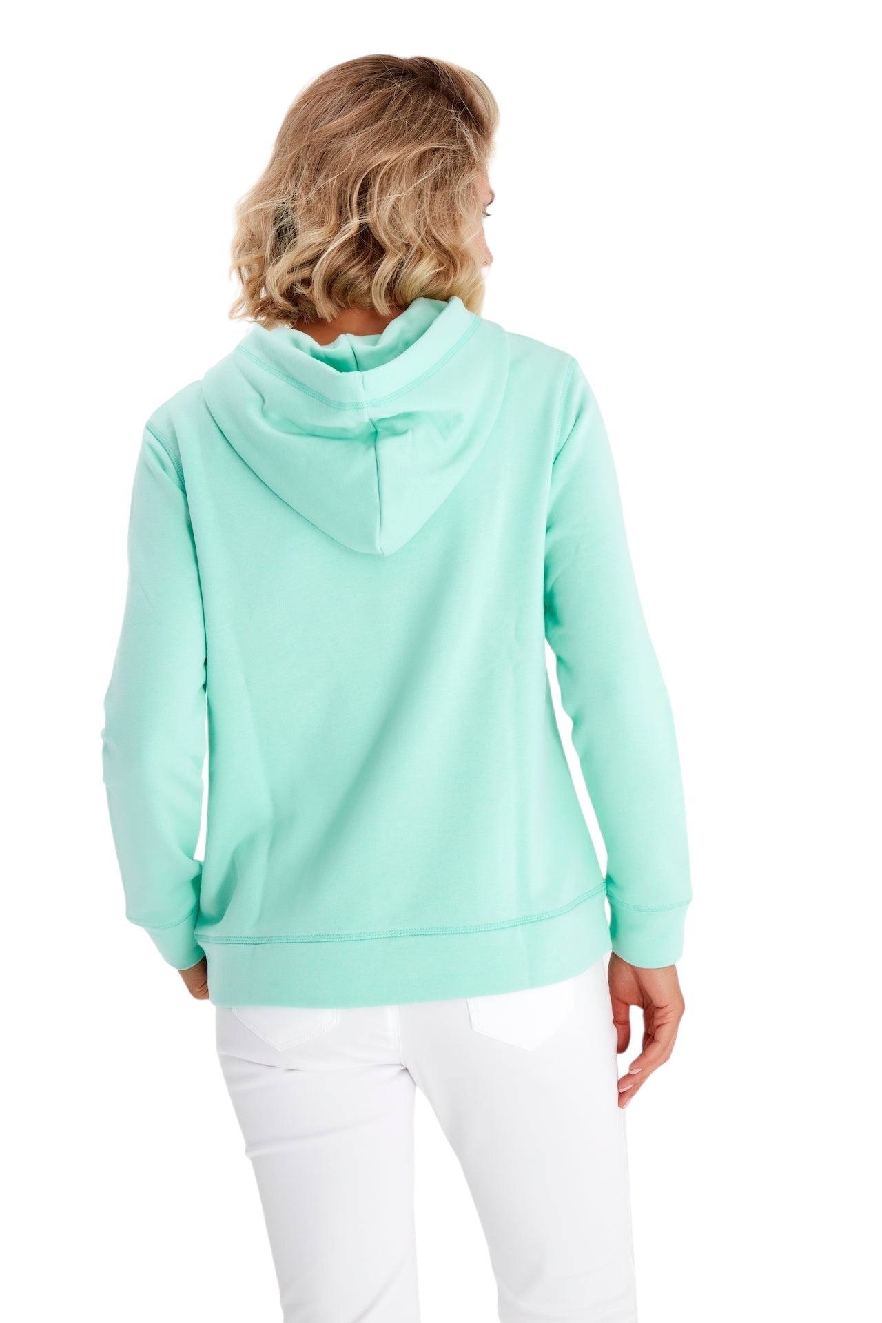 Schwangerschafts- & Still-Hoodie – Baumwoll-Sweatshirt mit doppeltem Reißverschluss für Schwangerschaft und Stillzeit