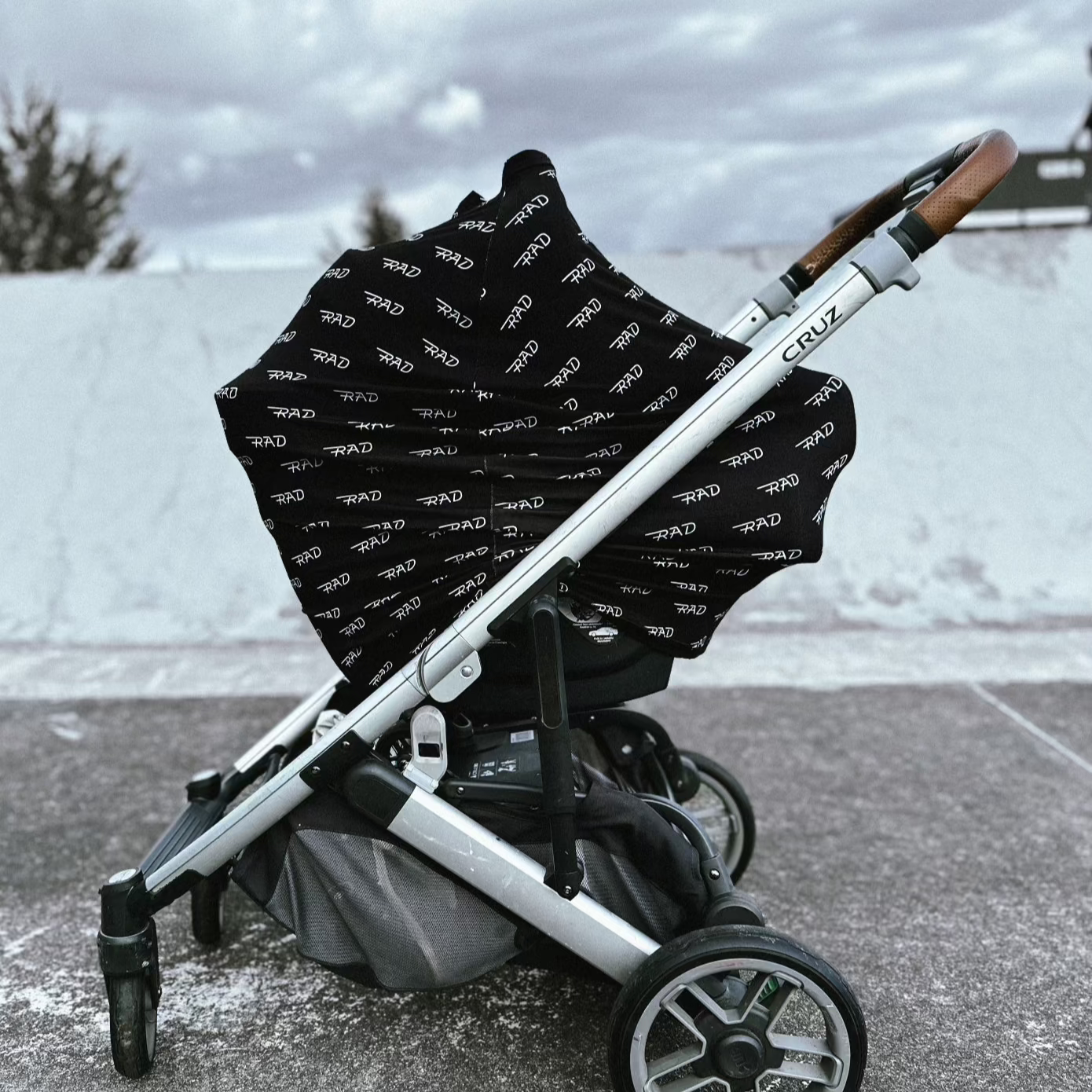 Little Rad Things Multi-Use Cover – Bamboo Car Seat & Nursing Cover