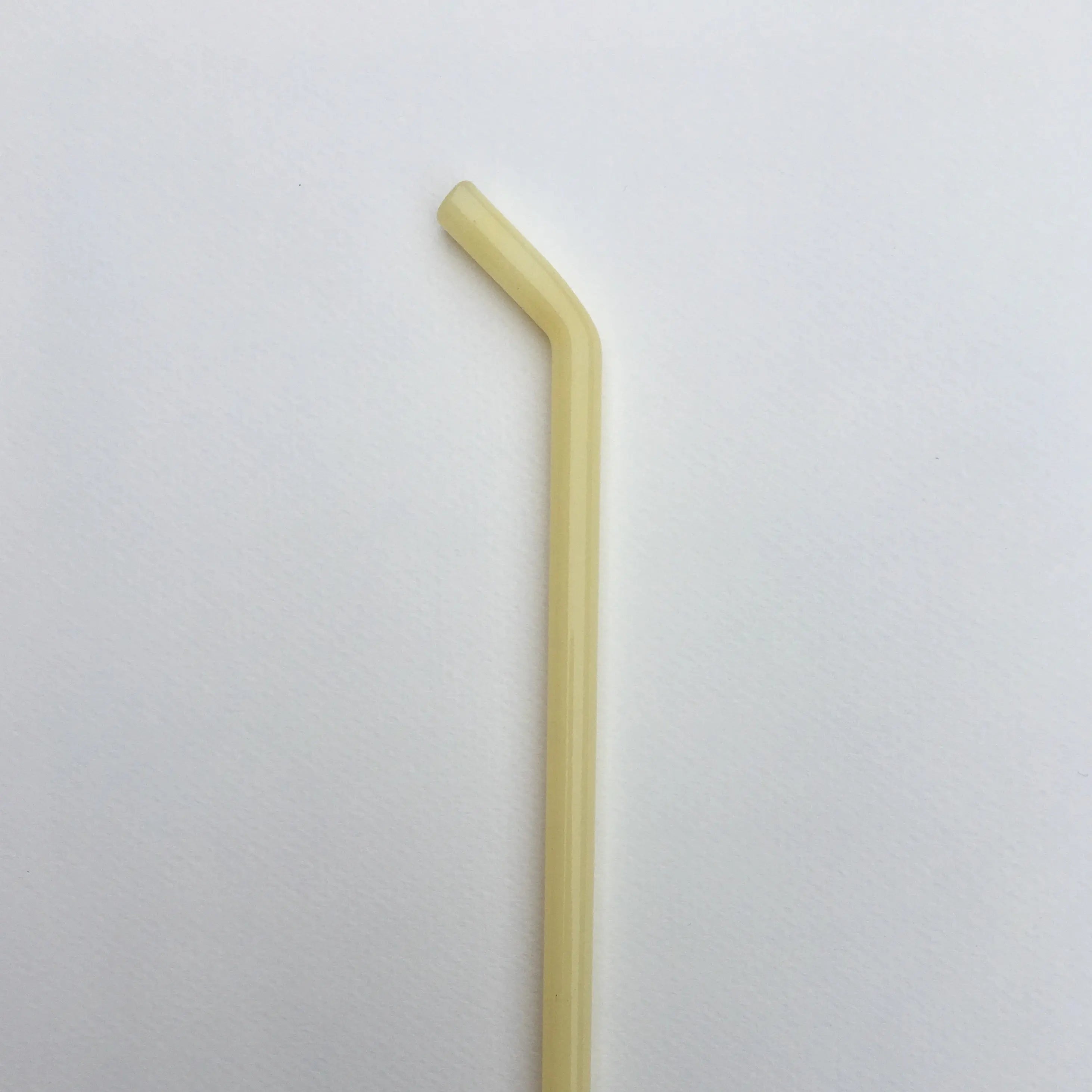 8" wiederverwendbarer Glasstrohhalm – Borosilikat | Gerade oder gebogen | 15 Farben
