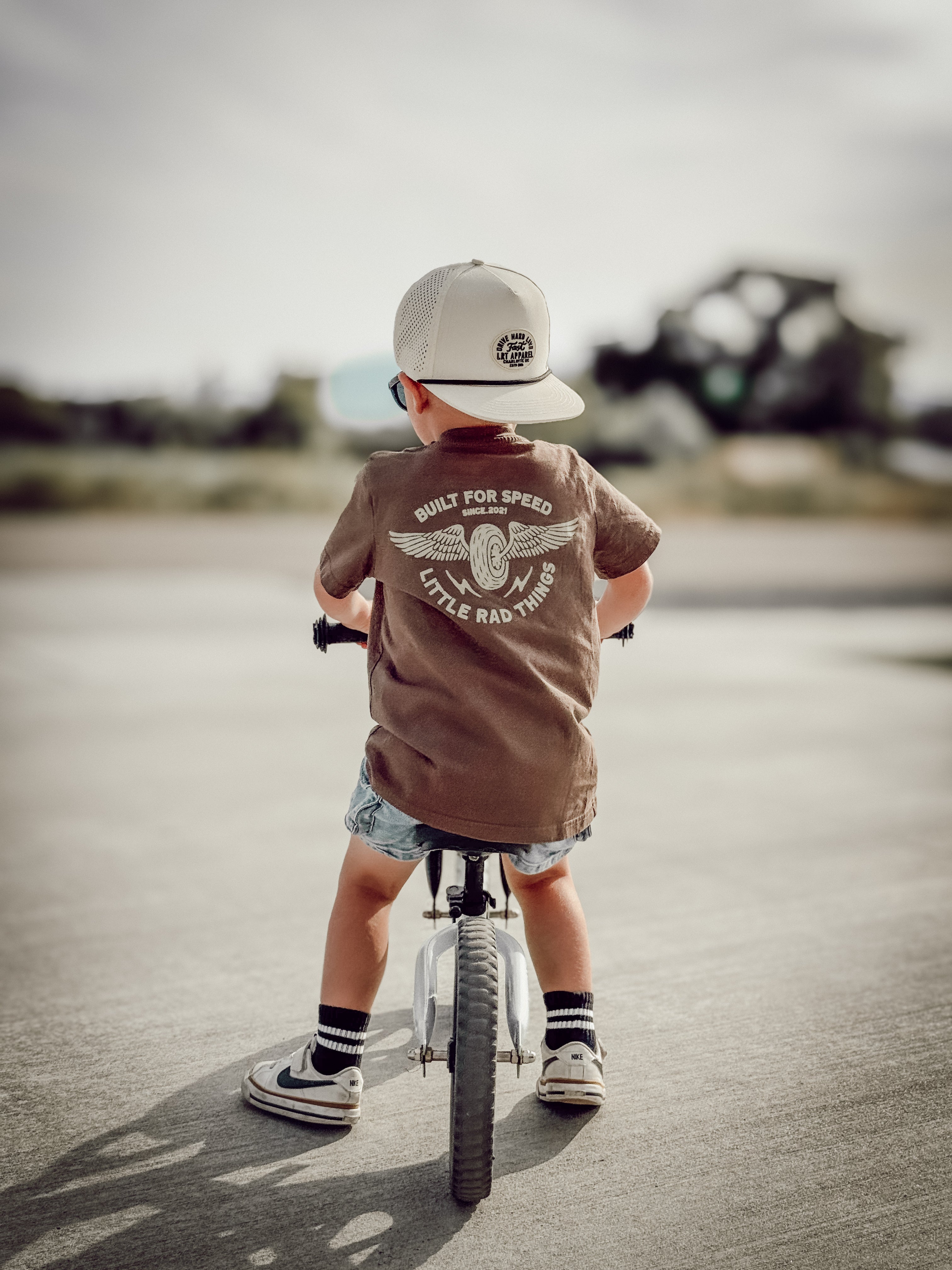 T-SHIRT WINGED MECHANIC – BRAUN