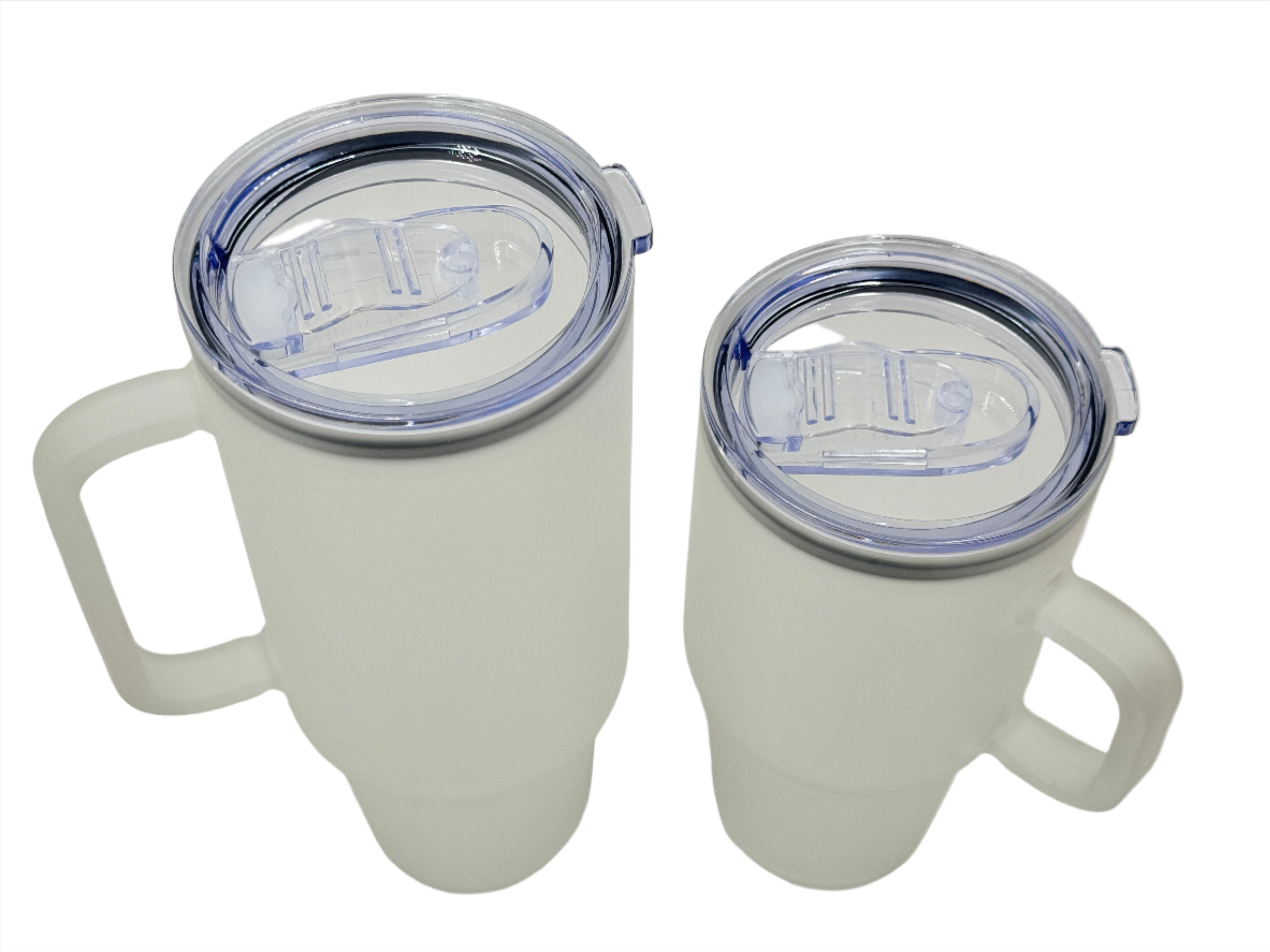 Sublimations-Glastrinkbecher – 32oz oder 40oz | Transparent oder Matt | Bambus- oder Plastikdeckel