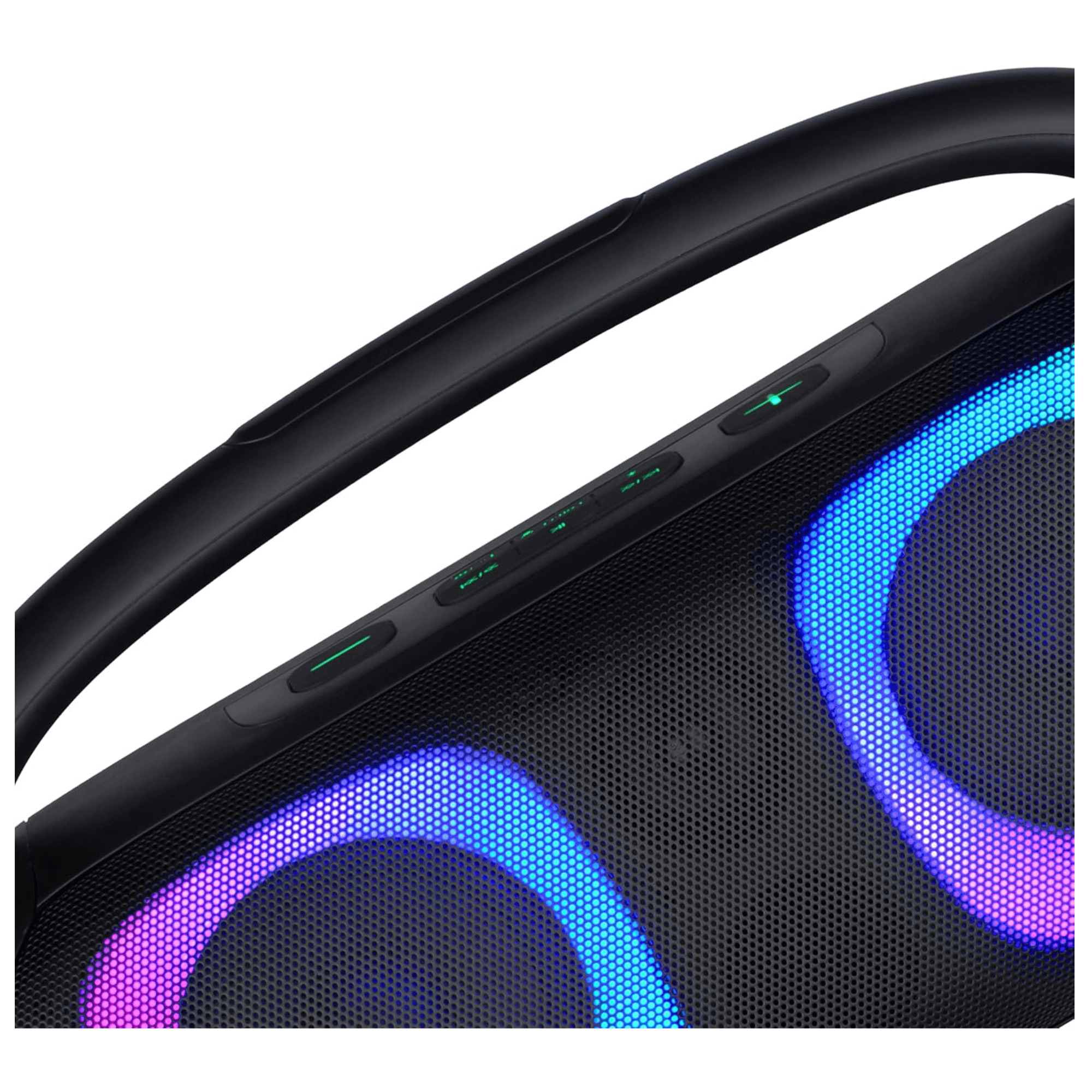 IQ Sound Portable Bluetooth Speaker with RGB Lights & TWS Stereo Sound