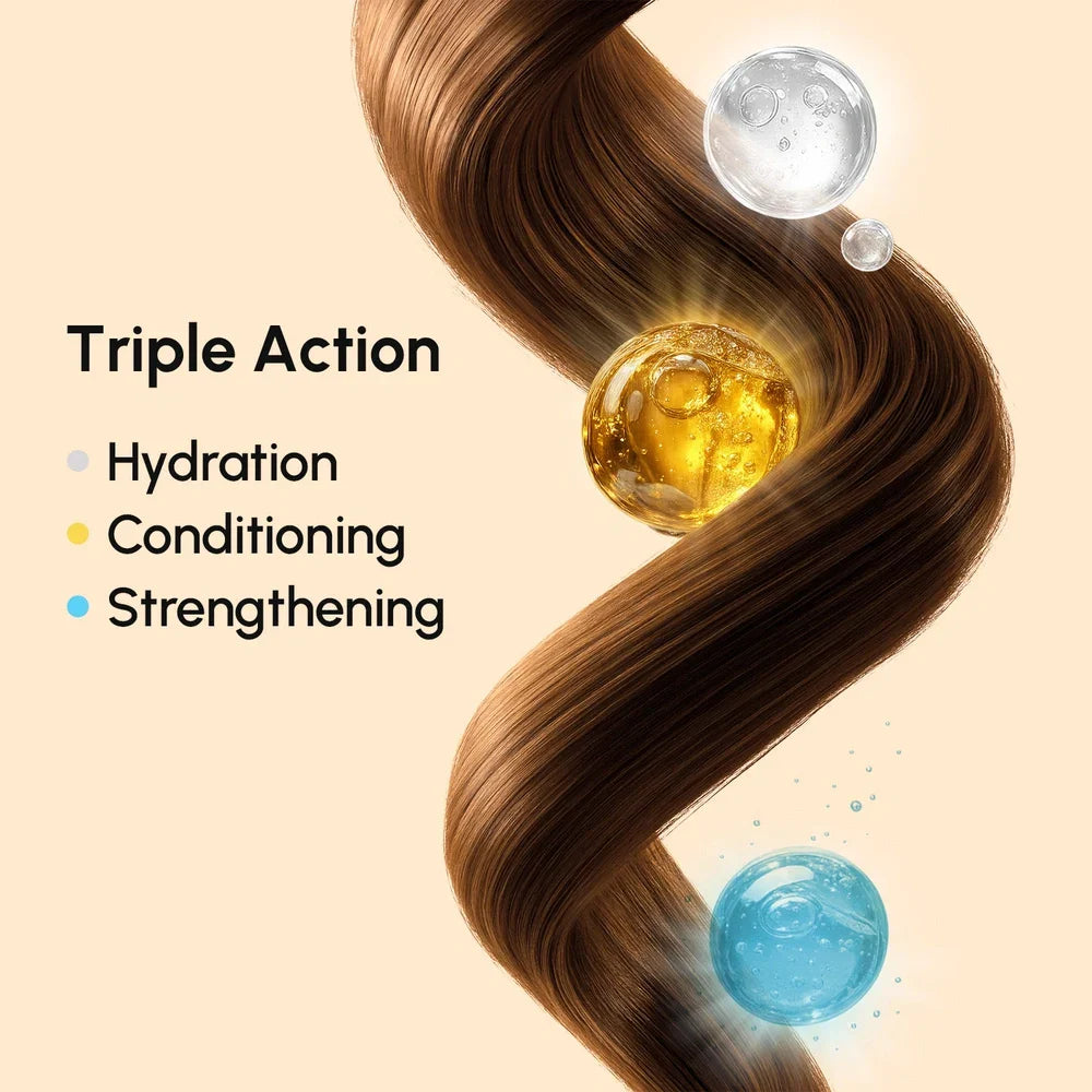 Marée® Argan Oil & Biotin Hair Repair Mask | Frizz Control & Strength