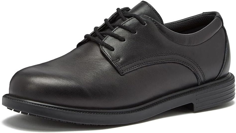 Magnum Active Duty Oxford Men's Work Shoe | Non-Slip | Black | Regular & Wide | Sizes 7–16
