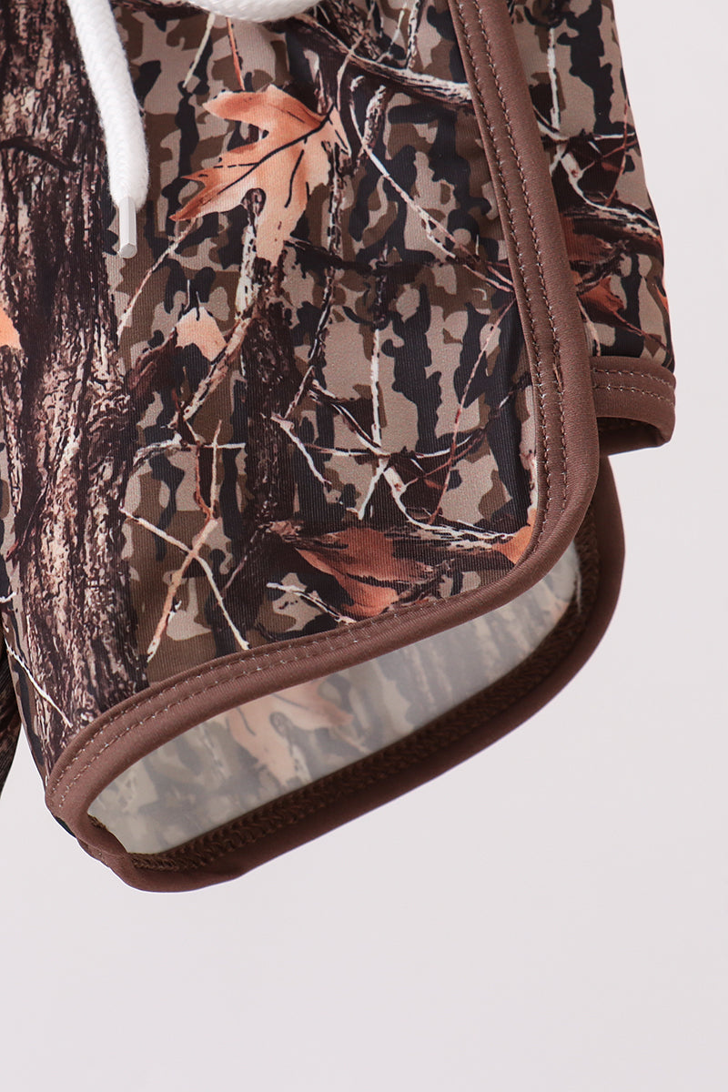 Boys' Camo UPF 50+ Swim Trunks – Baby to Big Kid