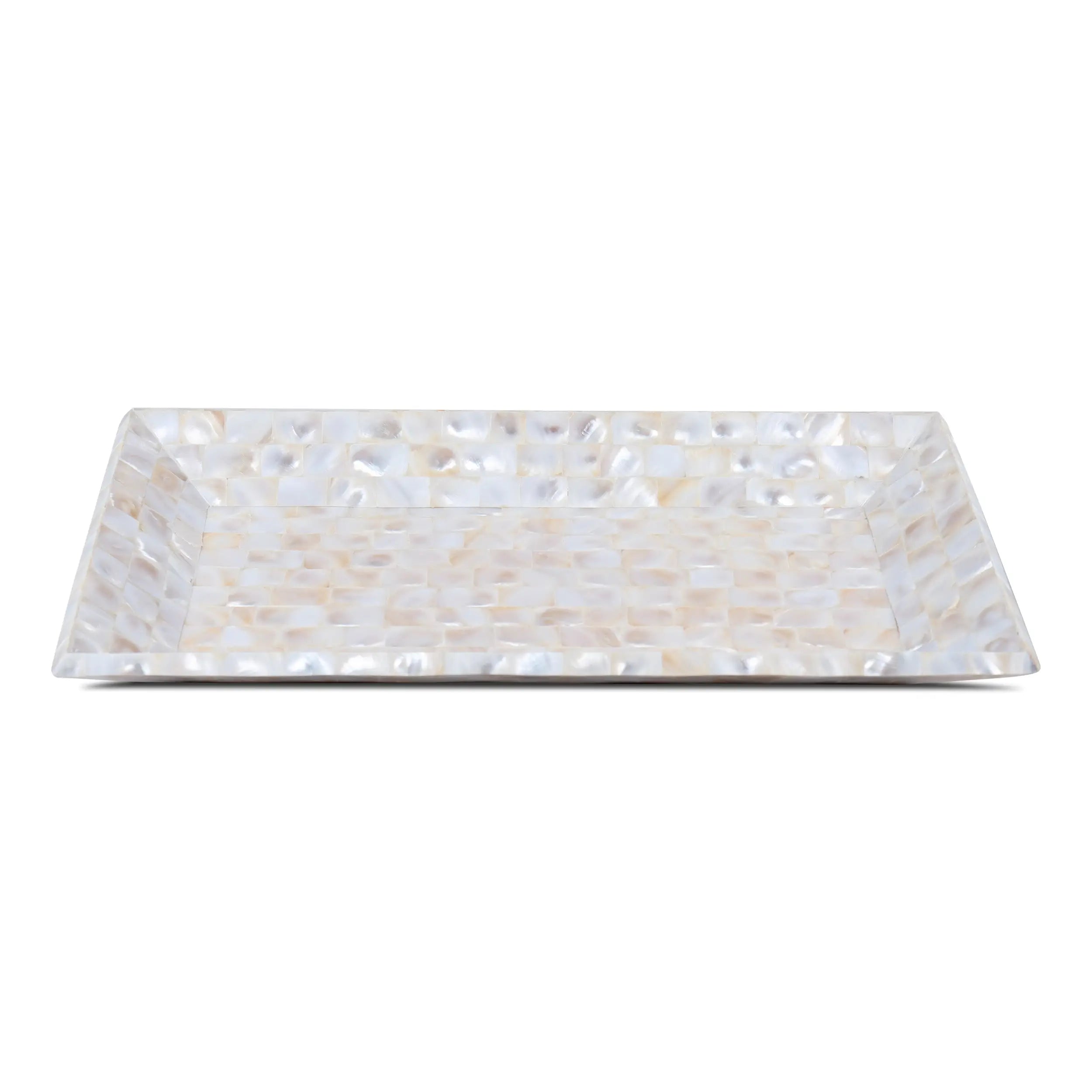 Mother of Pearl Decorative Tray – Handmade Artisan Home Accent