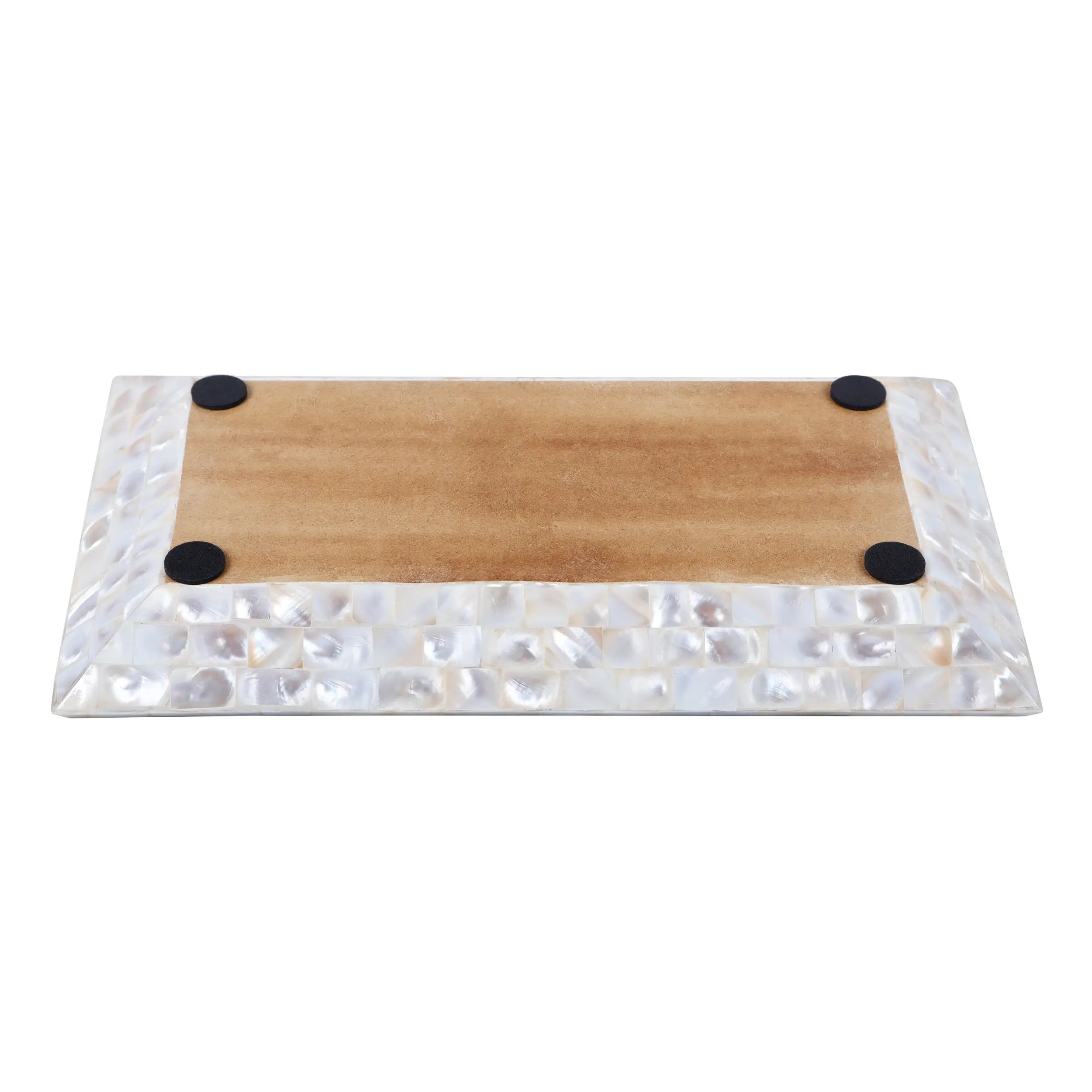 Mother of Pearl Decorative Tray – Handmade Artisan Home Accent
