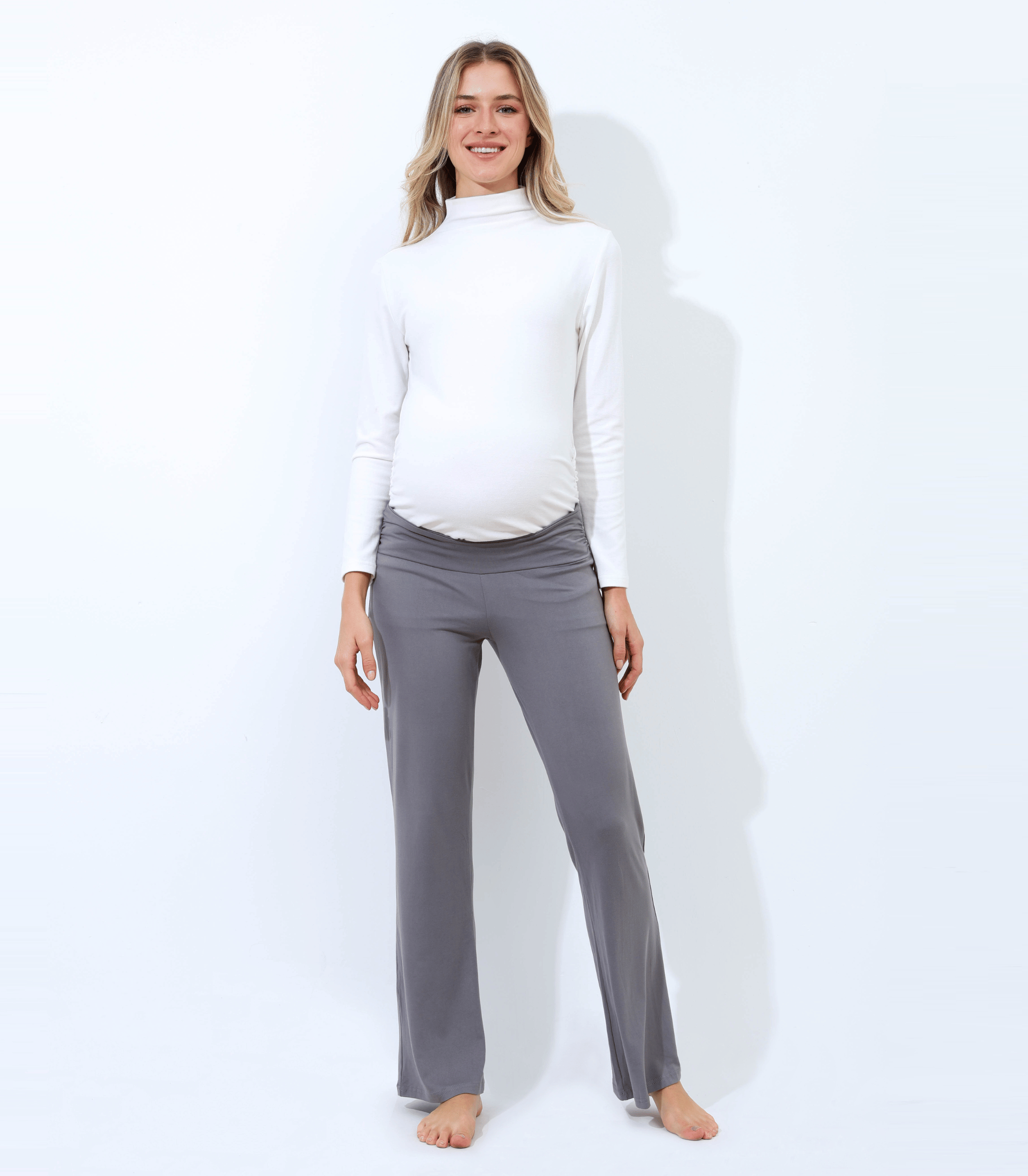 Umstands-Hosen, die unter dem Bauch sitzen – Unverzichtbar im dritten Trimester
