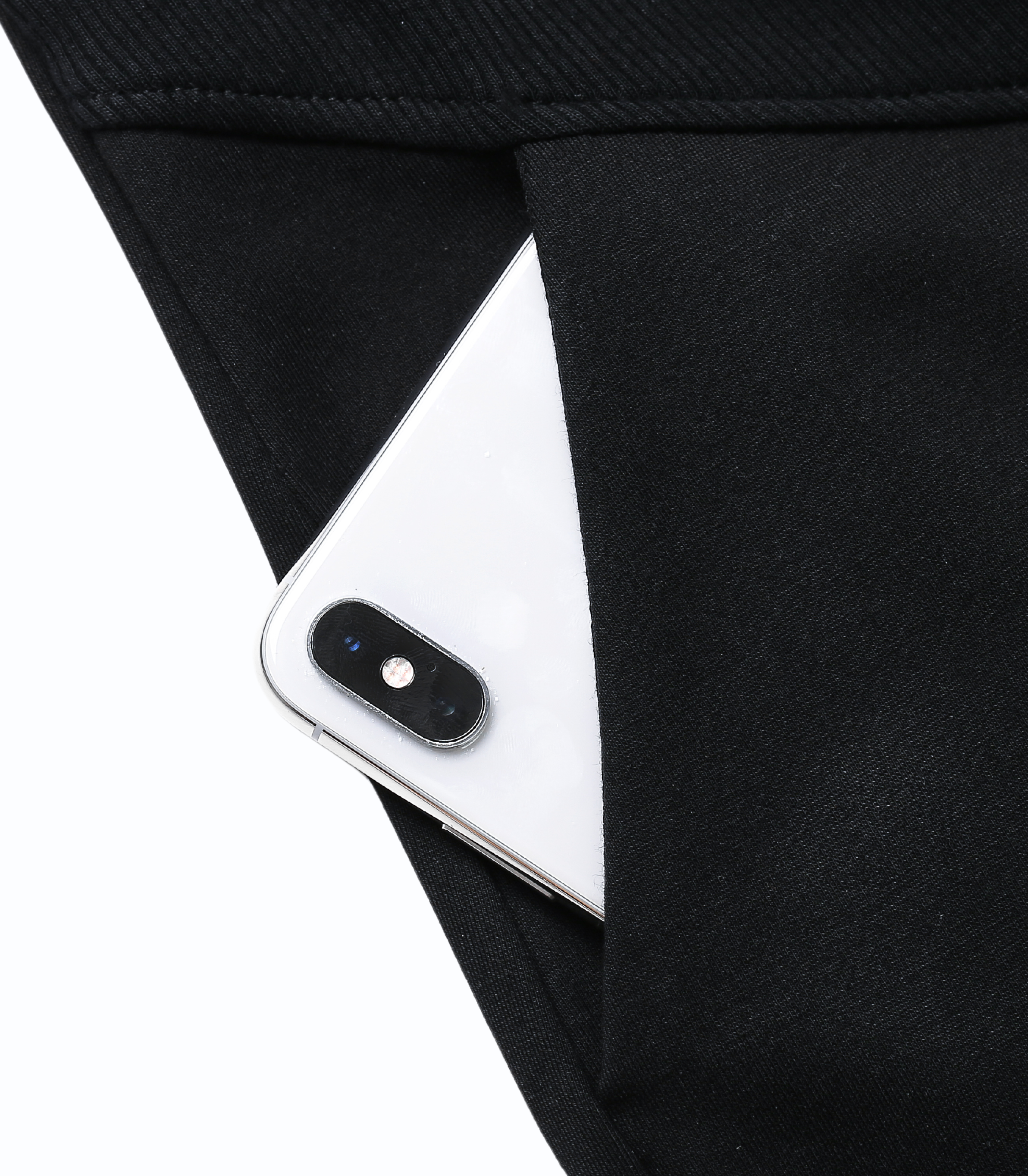 Umstands-Hosen – Über-den-Bauch, normale Passform mit Taschen