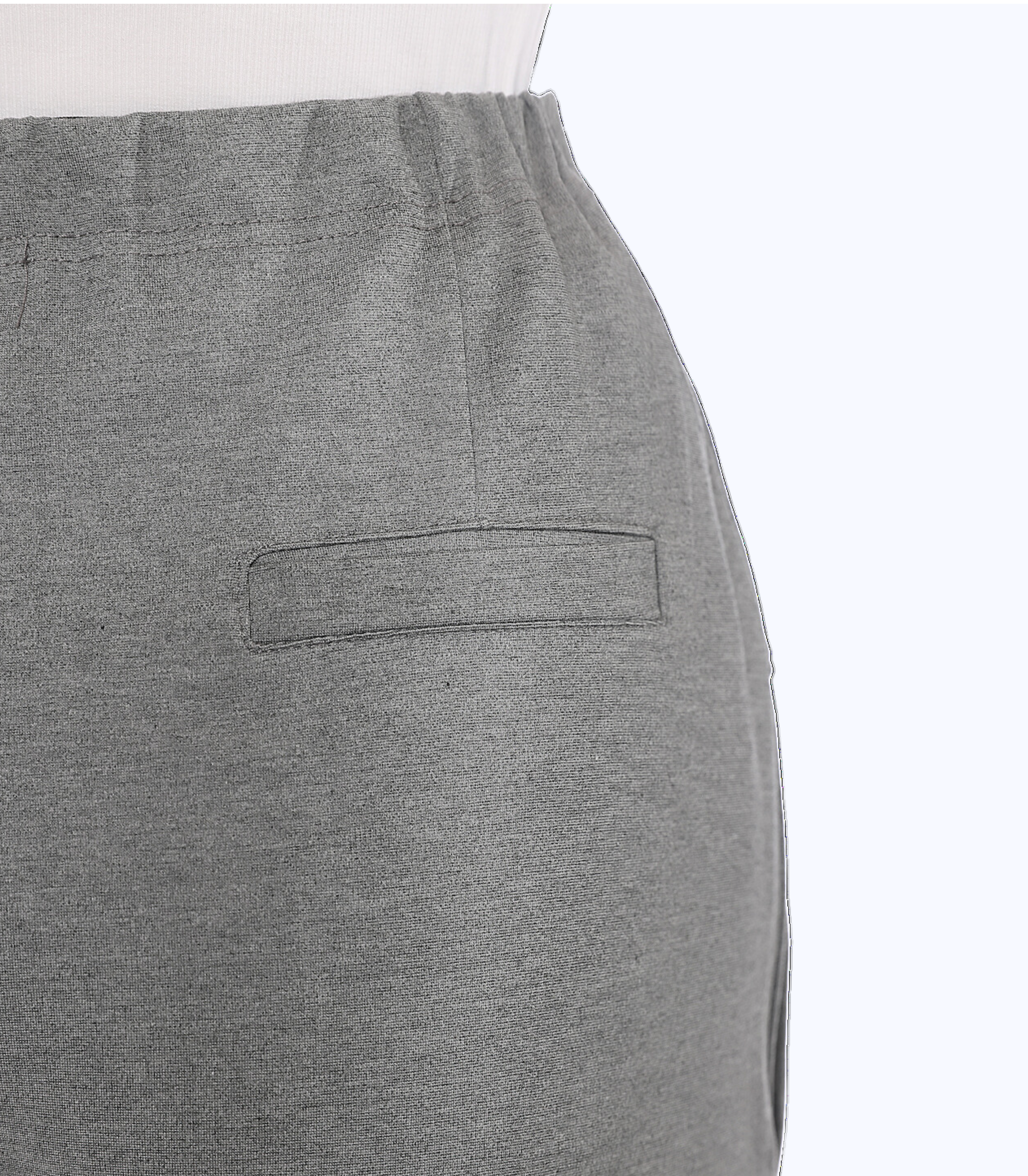Umstands-Hosen – Über-den-Bauch, normale Passform mit Taschen