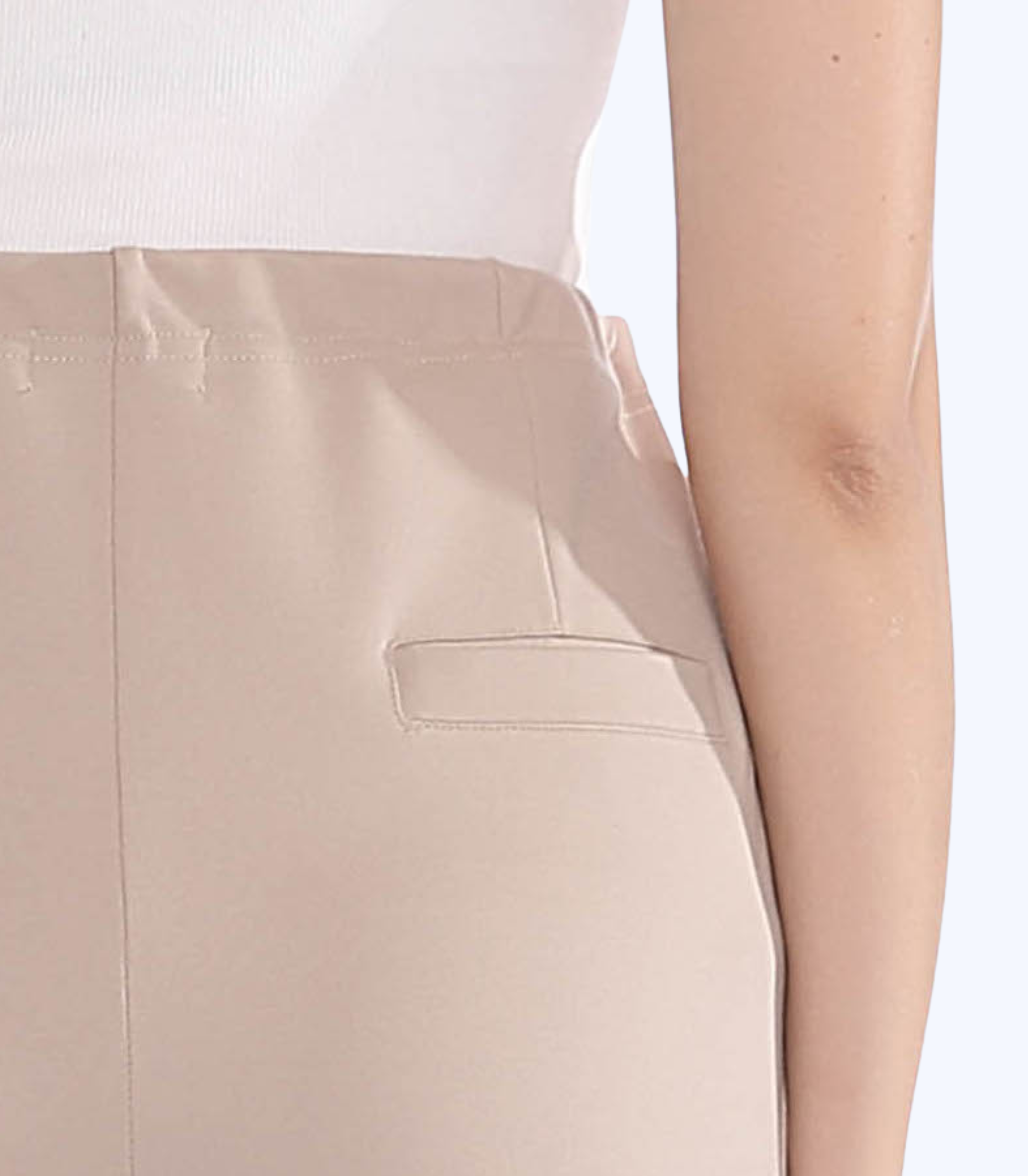 Umstands-Hosen – Über-den-Bauch, normale Passform mit Taschen