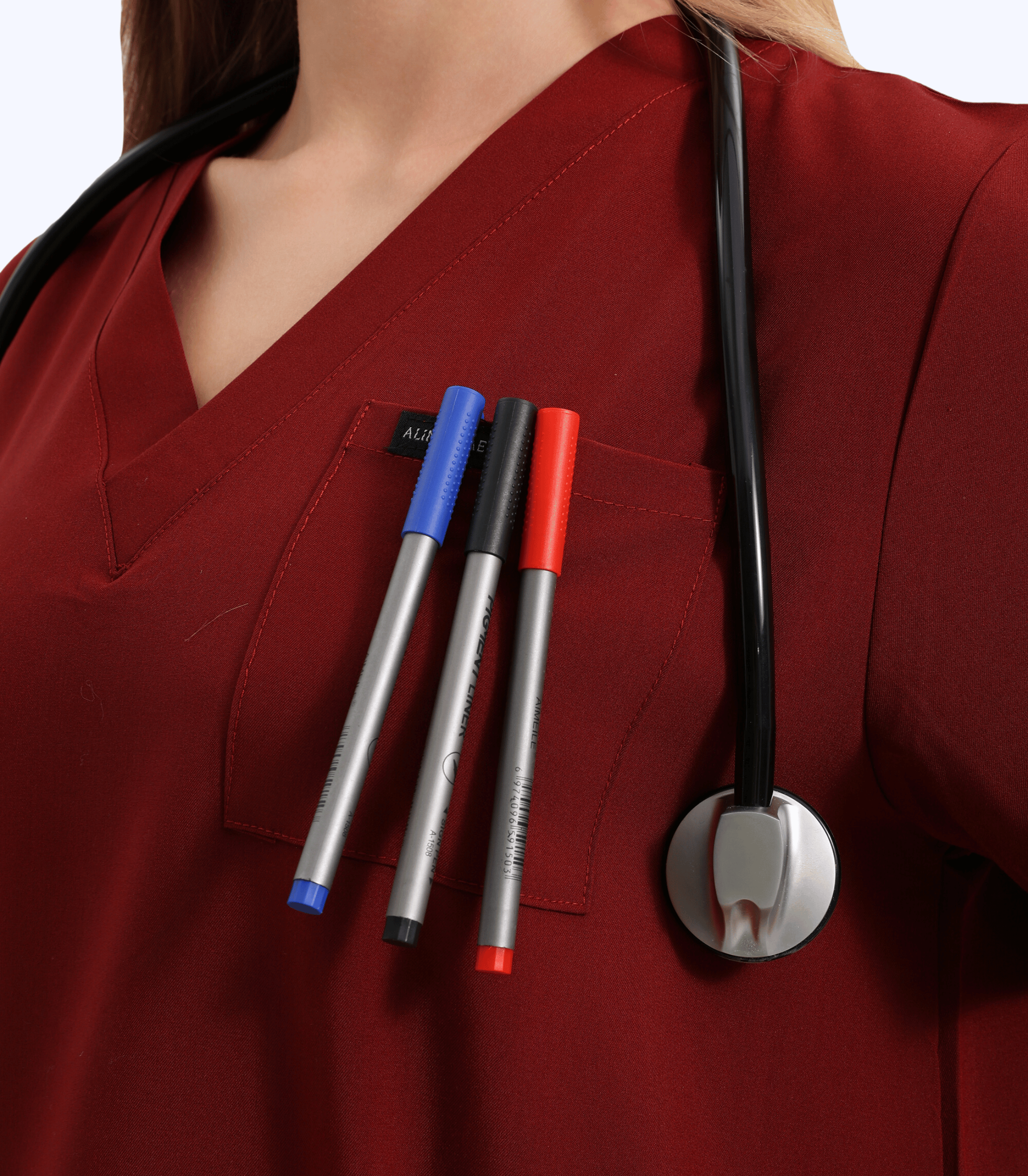 Maternity Scrubs Set – Stretchy Breathable Pregnancy Uniform