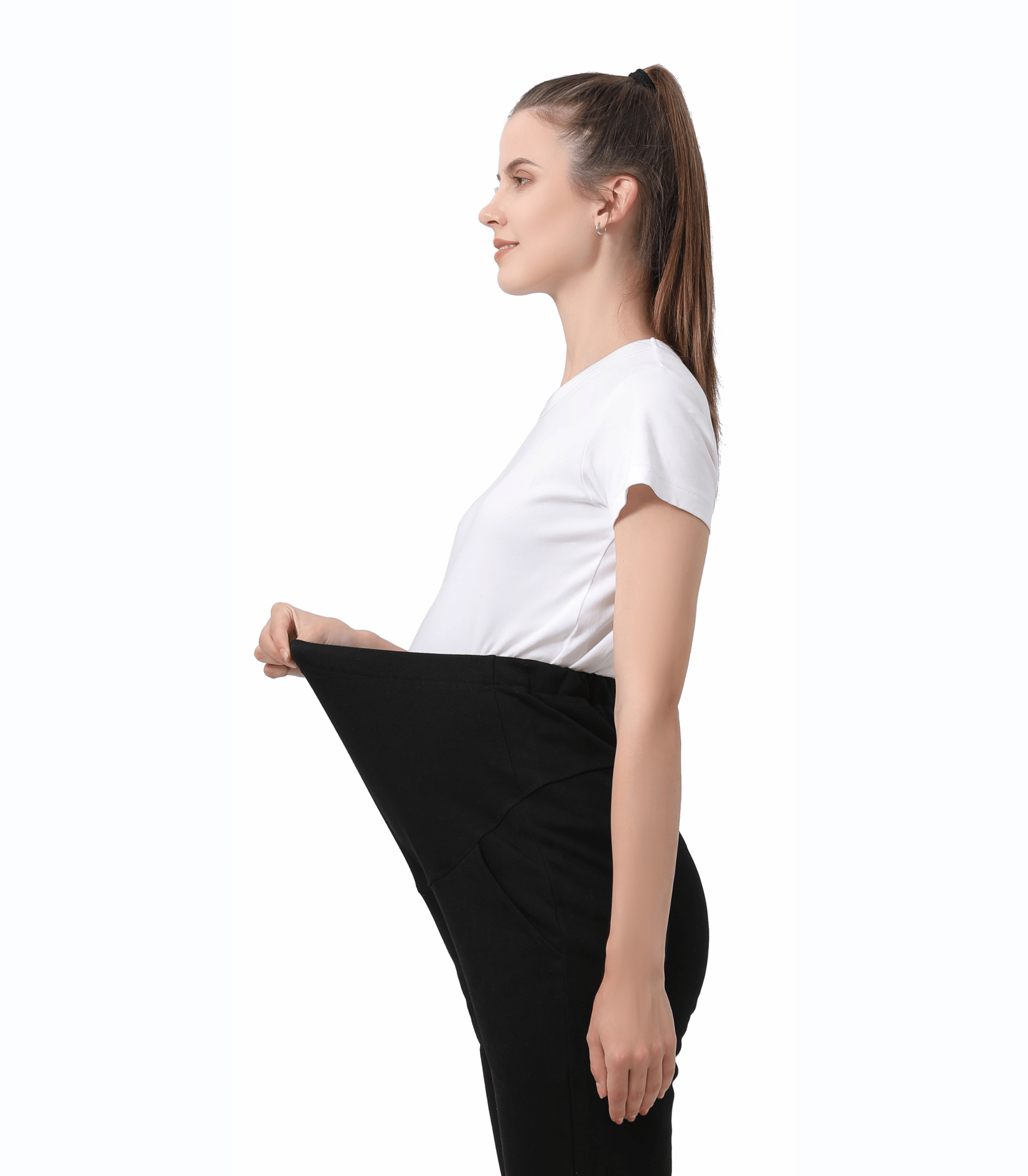 Maternity Sweatpants – Over-the-Bump Relaxed Fit