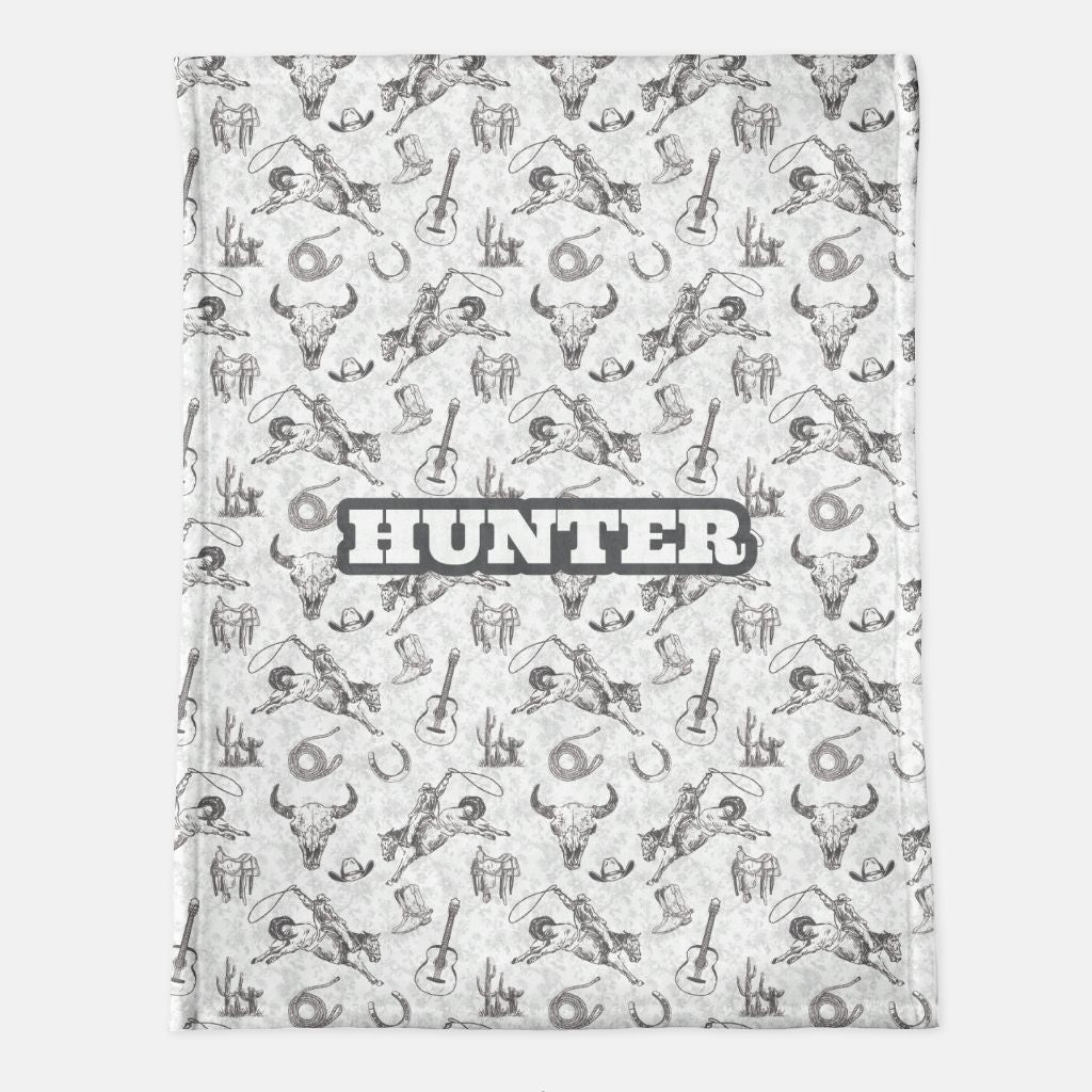 Personalized Kids Minky Blanket – Custom Name, Baby to Throw Sizes