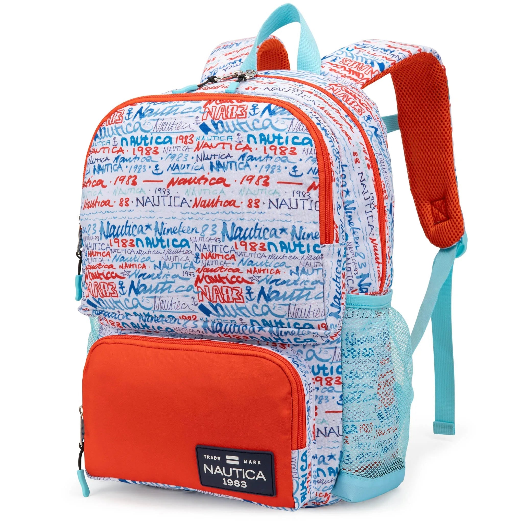 Nautica Graffiti Kids Backpack – 16" School Bag with Laptop Slot