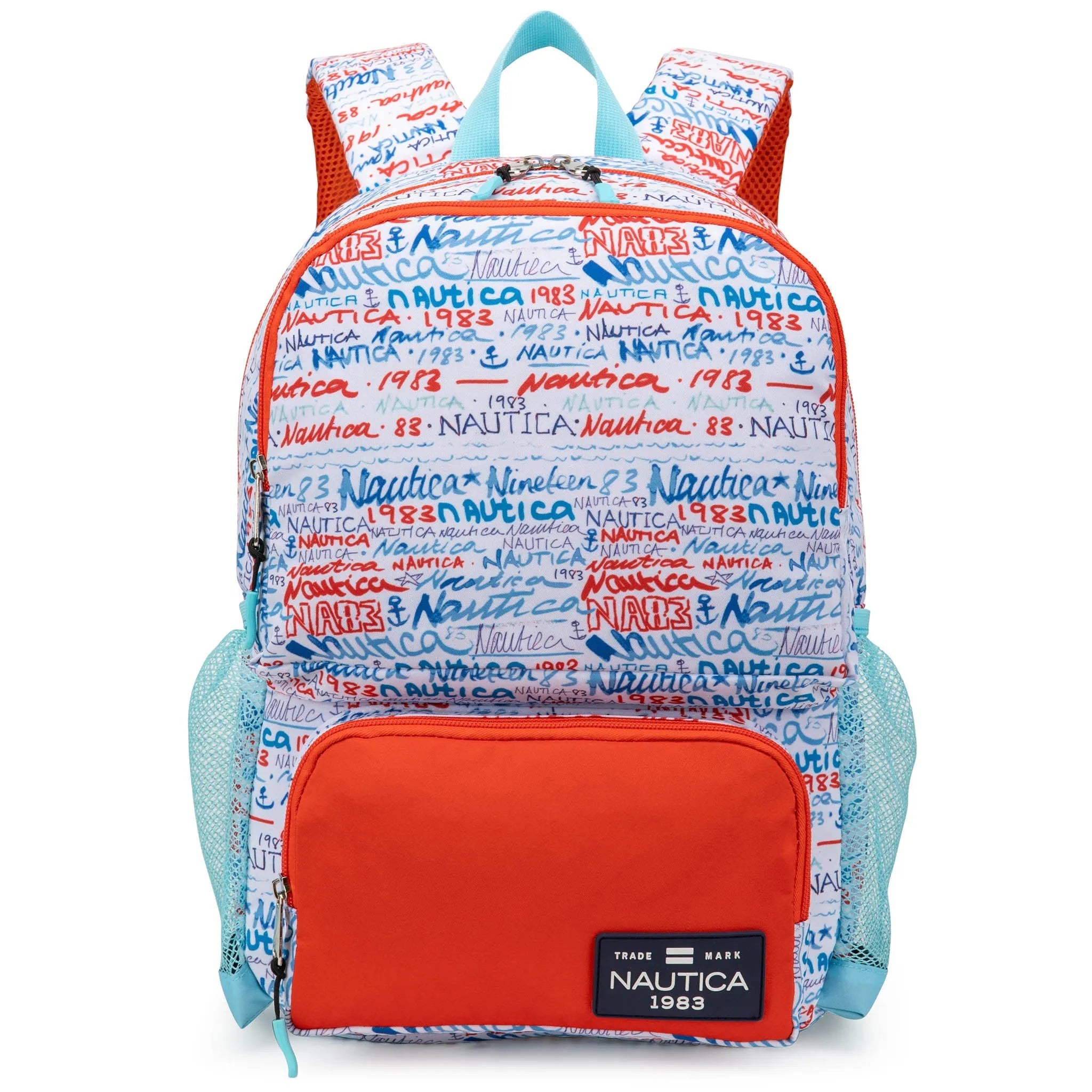 Nautica Graffiti Kids Backpack – 16" School Bag with Laptop Slot