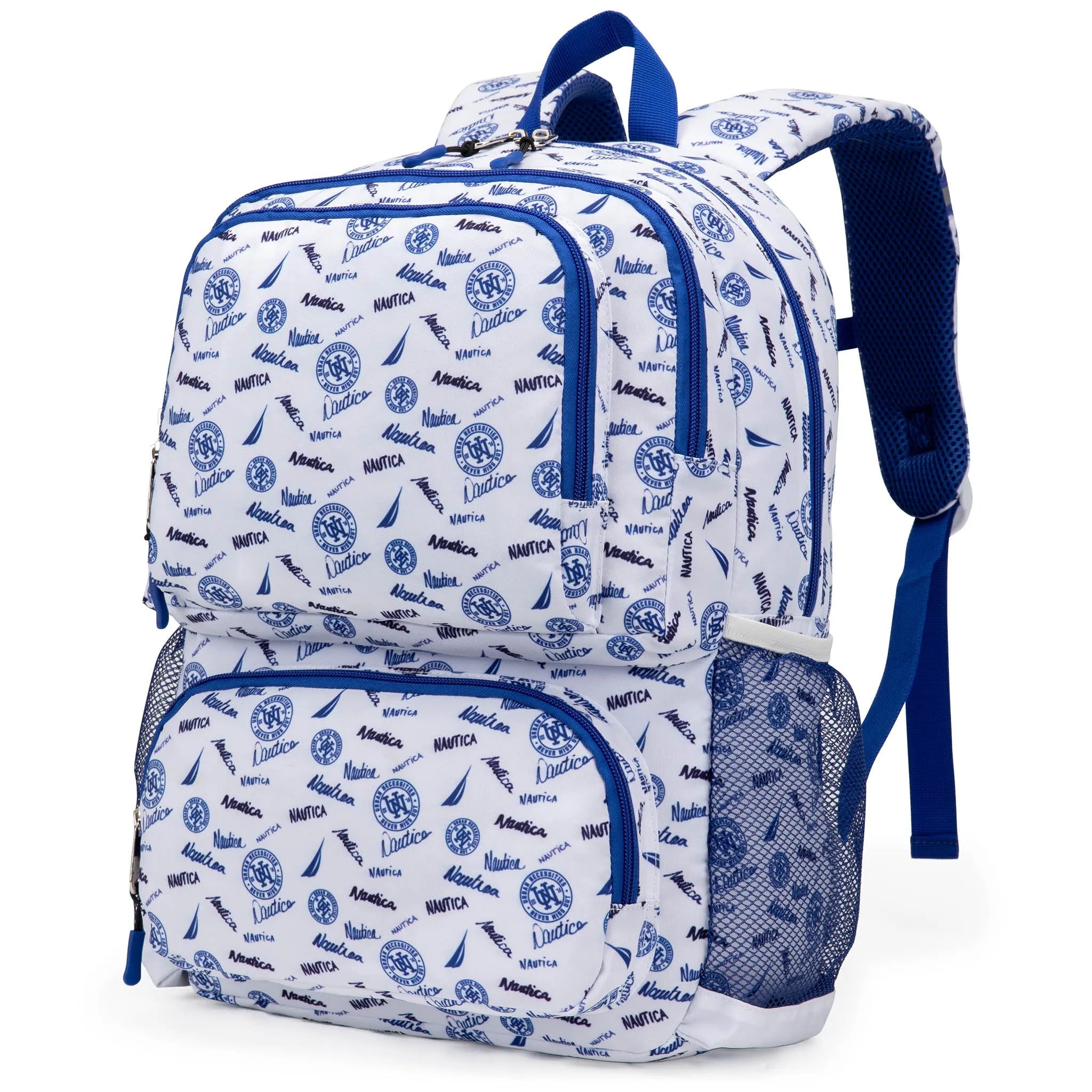 Nautica Varsity Kids Backpack – 17" School Bag with Laptop Slot