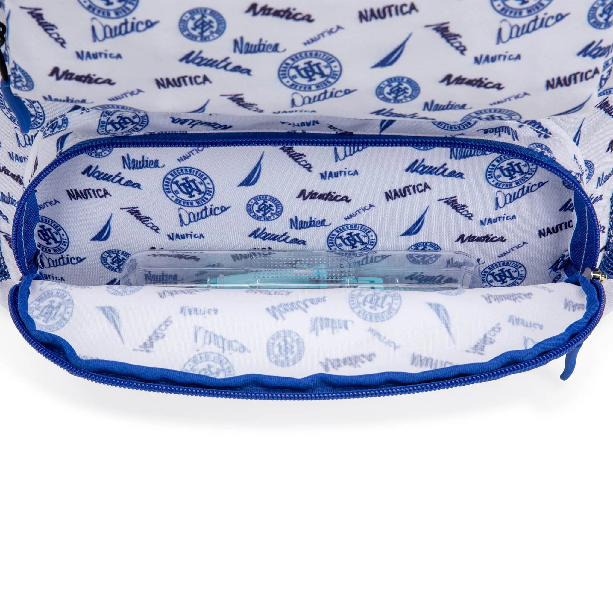 Nautica Varsity Kids Backpack – 17" School Bag with Laptop Slot